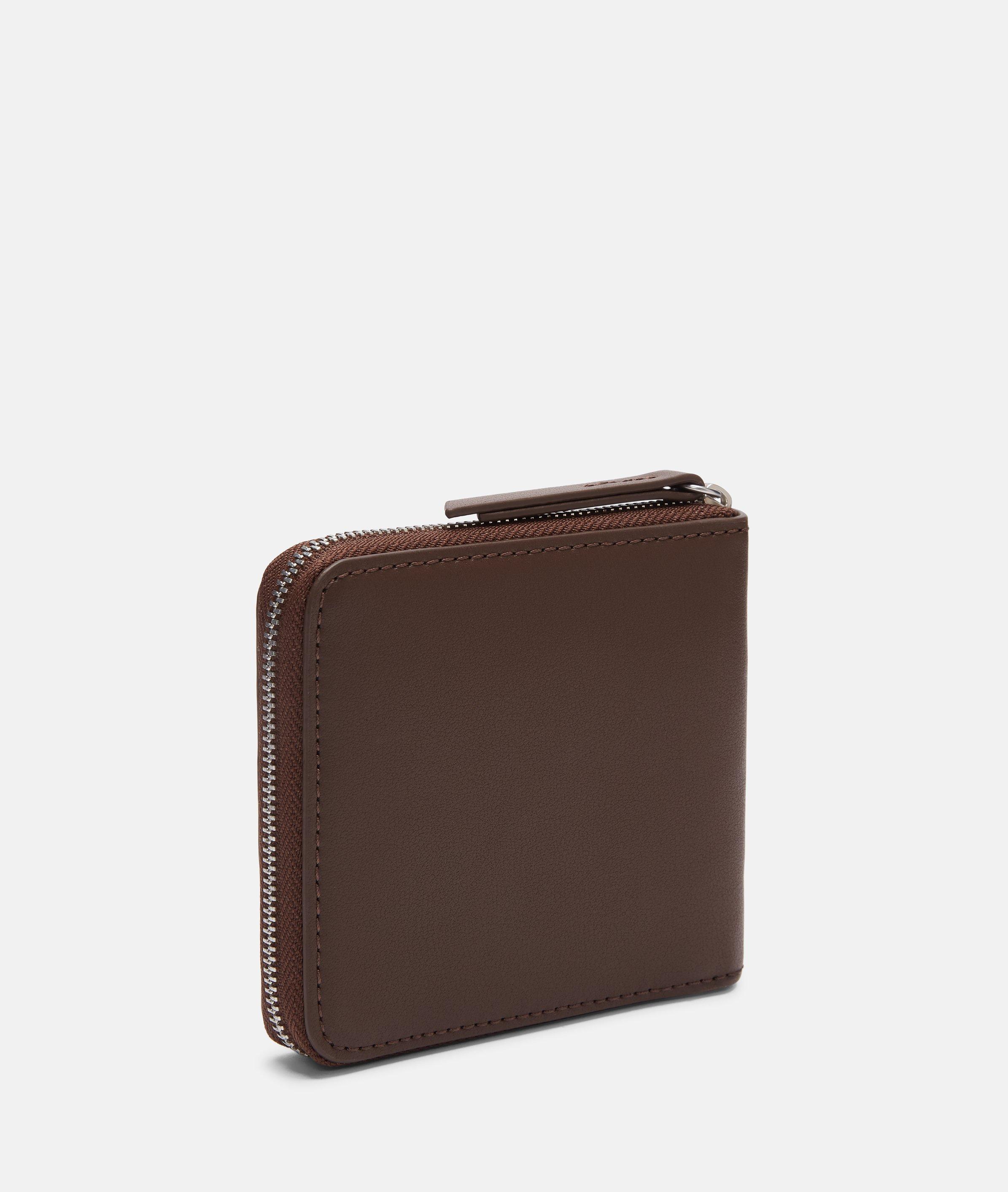 Liana portemonnee M in bruin & zwart