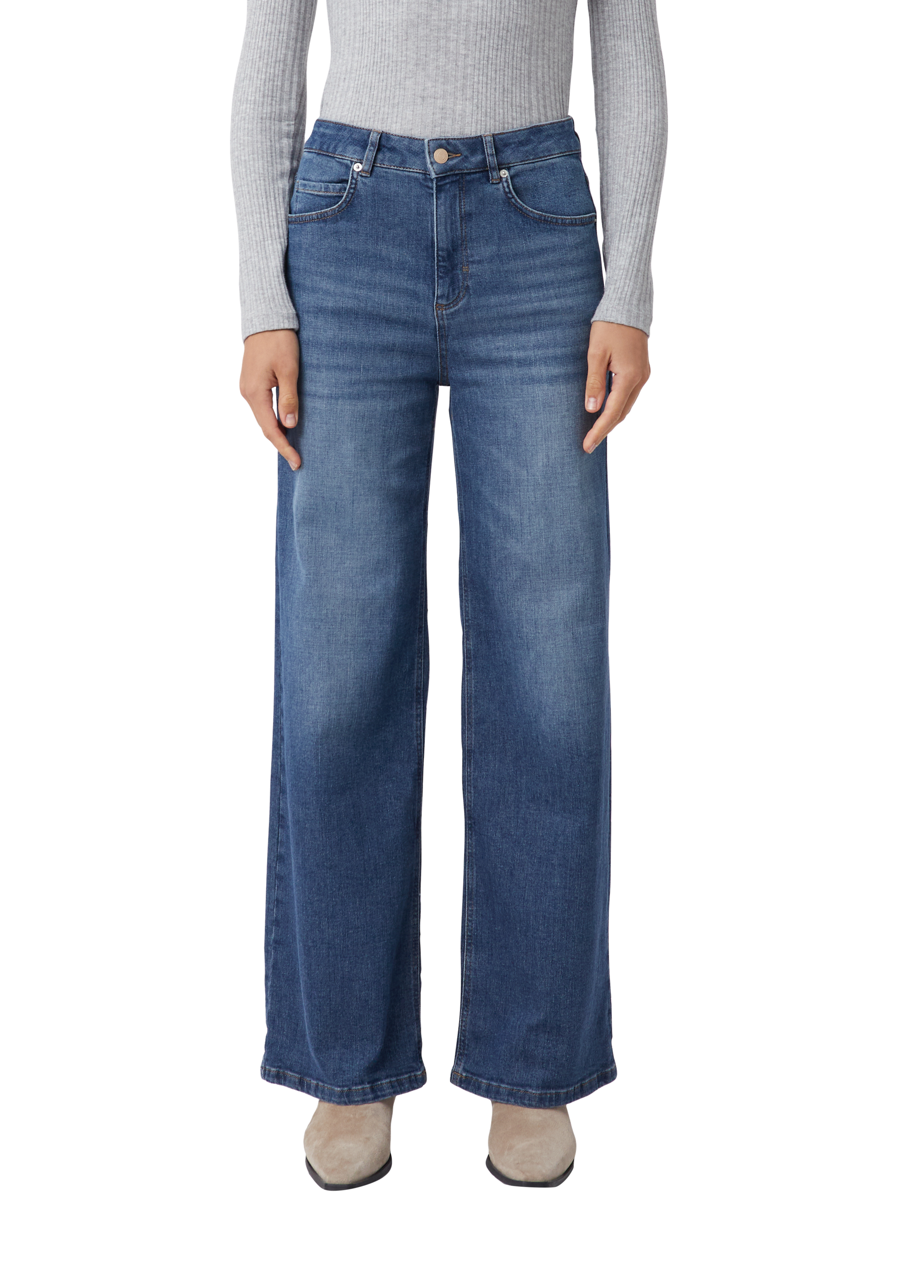 パンツ・ボトムスその他 HUECLOSET Cool Wash Pin Tuck Linen Denim Pants Pin Tuck Loose Fit Denim Pants Washed Grey – Above The Clouds