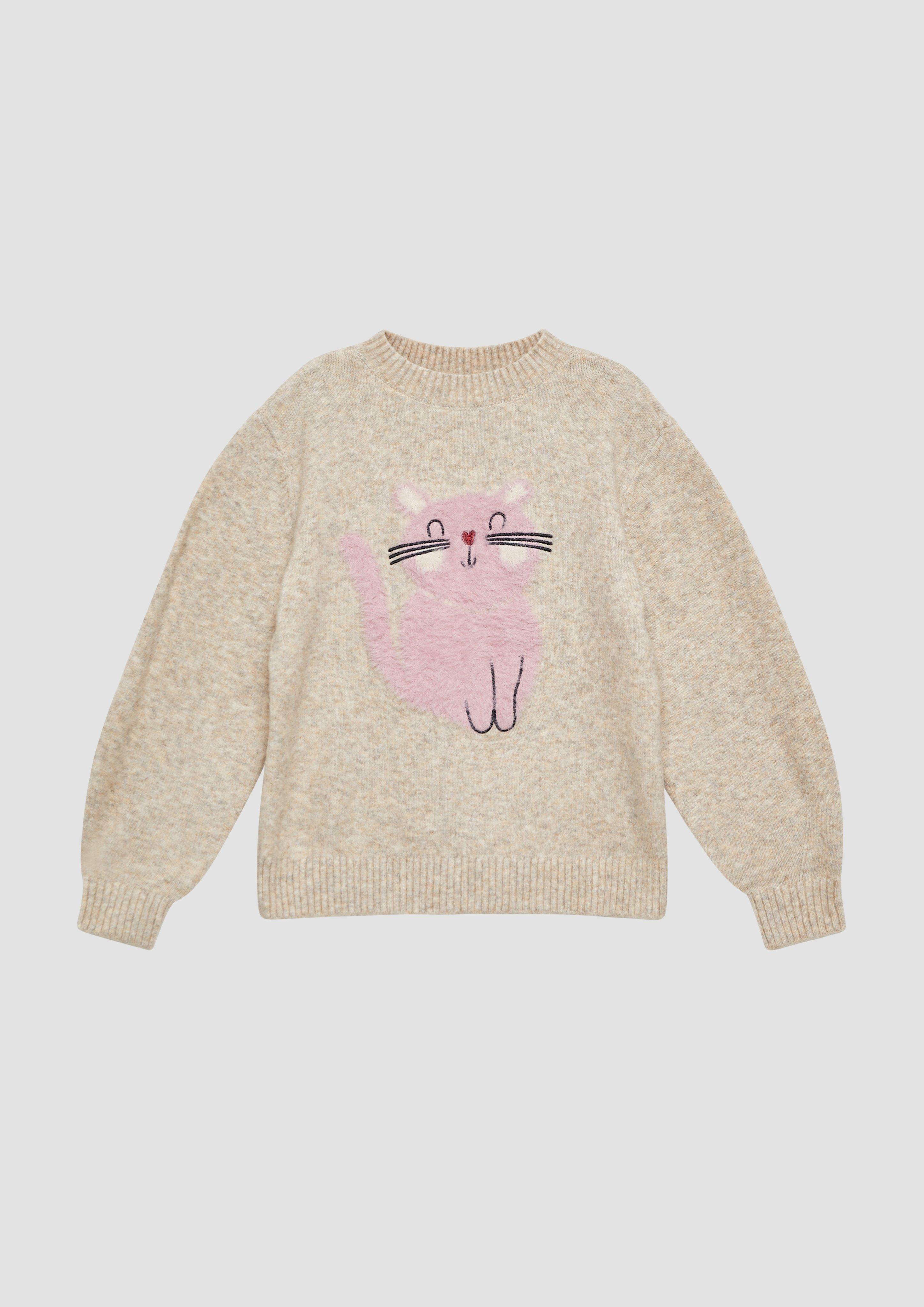 Pull en tricot in 80W0