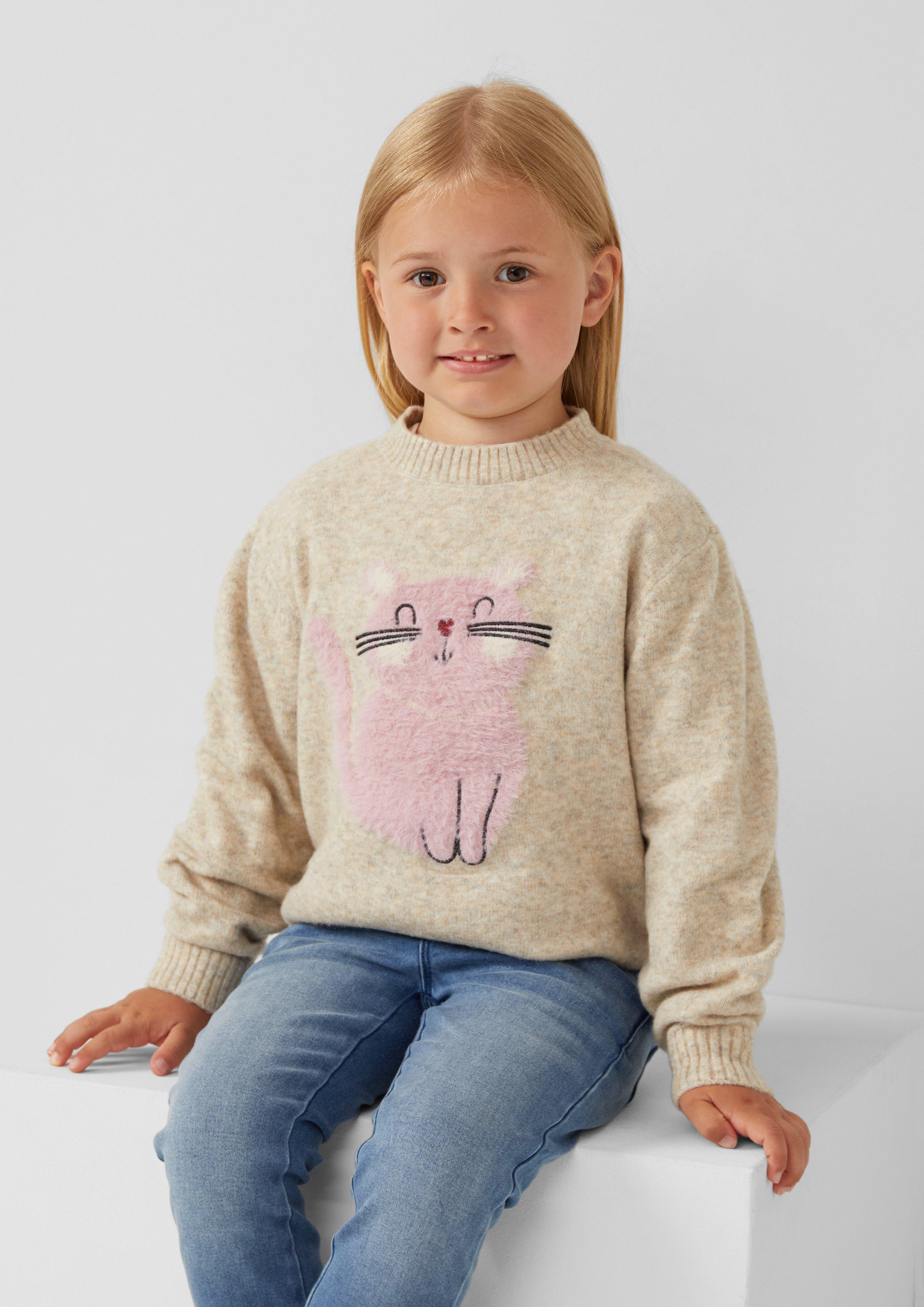 Pull en tricot in 80W0