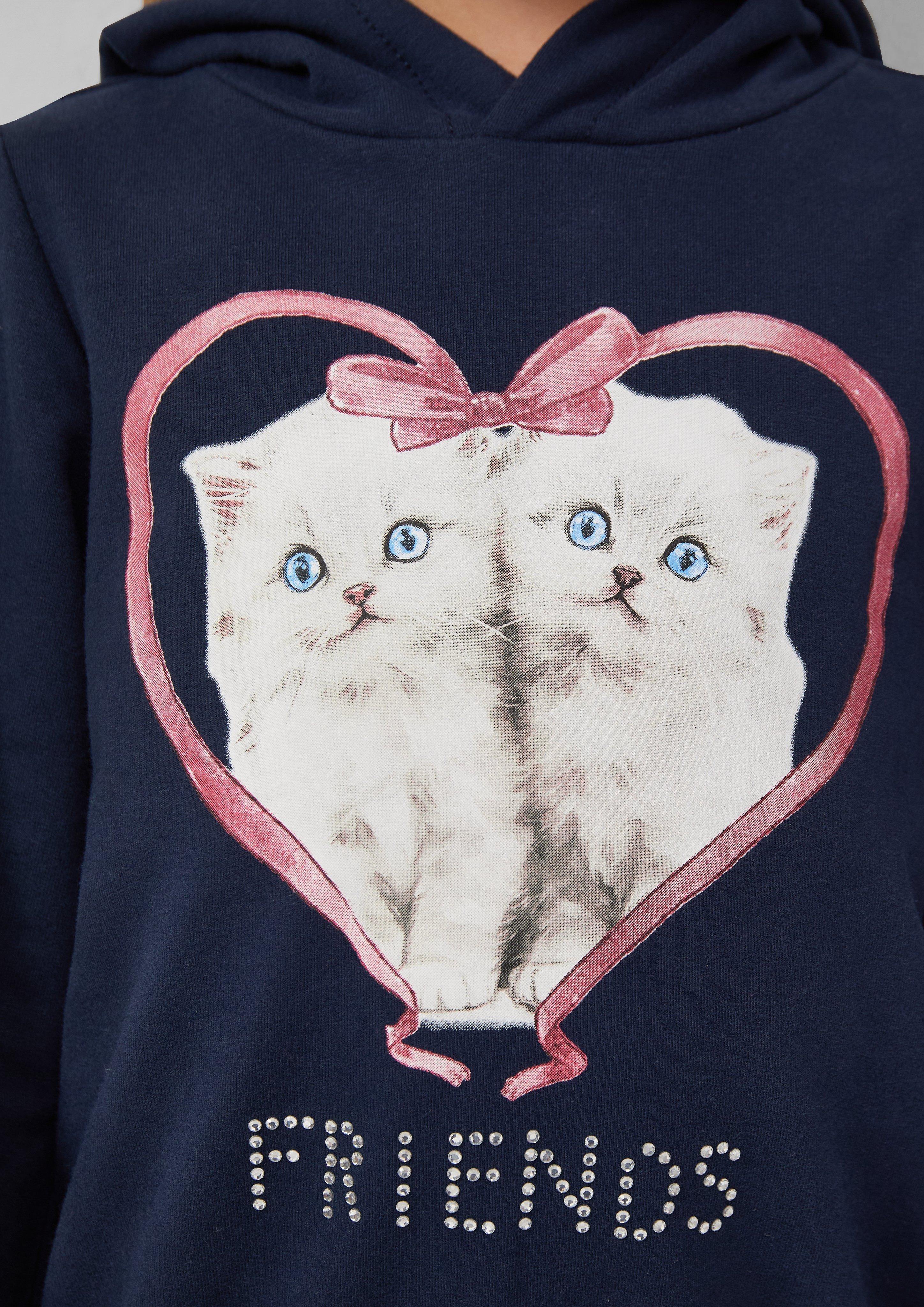 Sweatshirt in 5836, 4189 & 0210