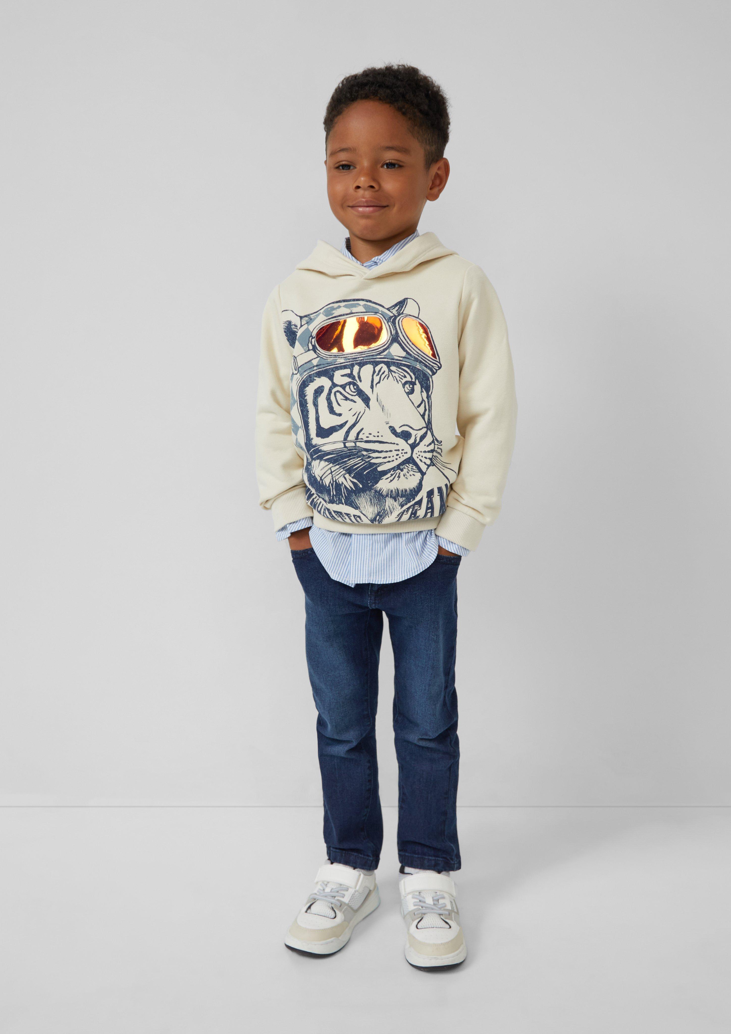 Sweatshirt in 8001 & 5470