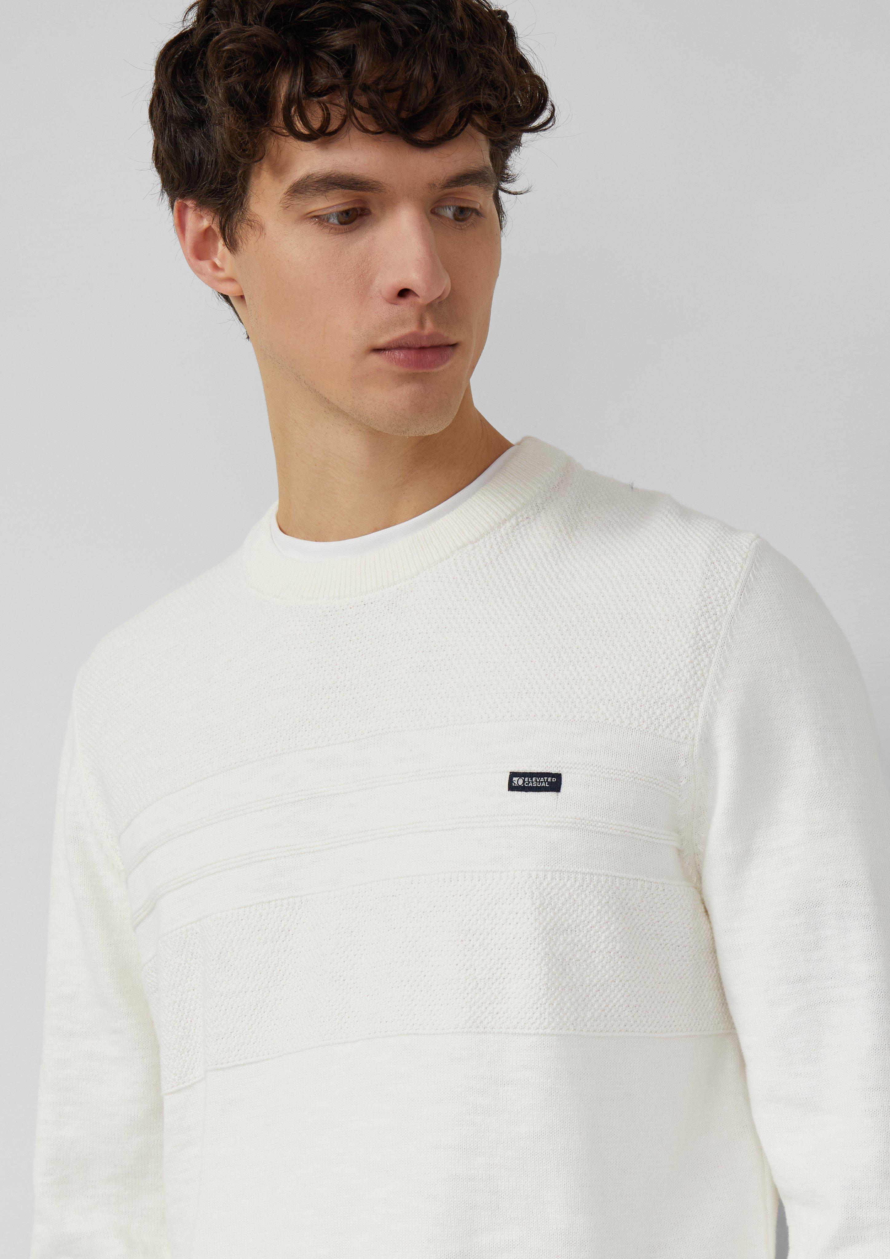 Gebreide trui in 0200, 5978, 6244 & 7253