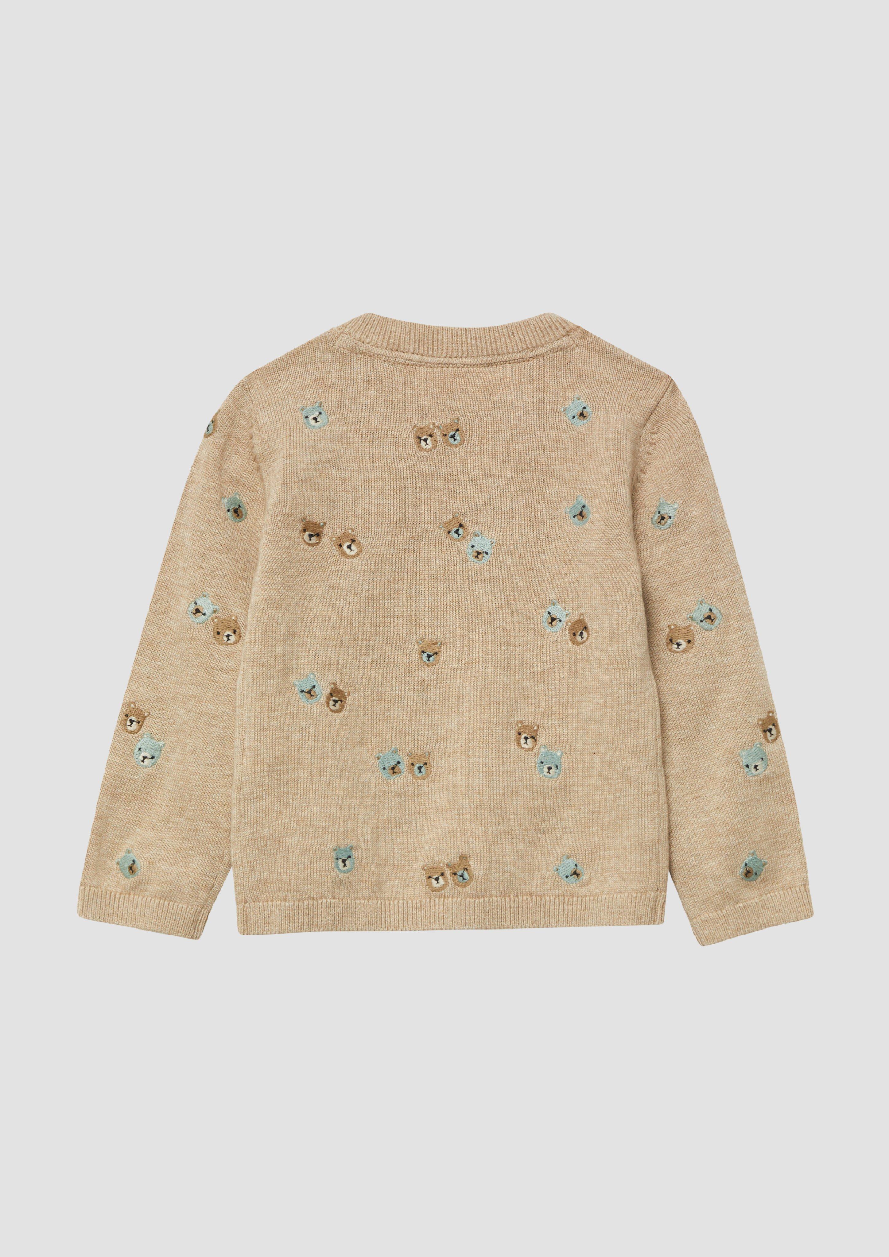 Pull en tricot in 84W0