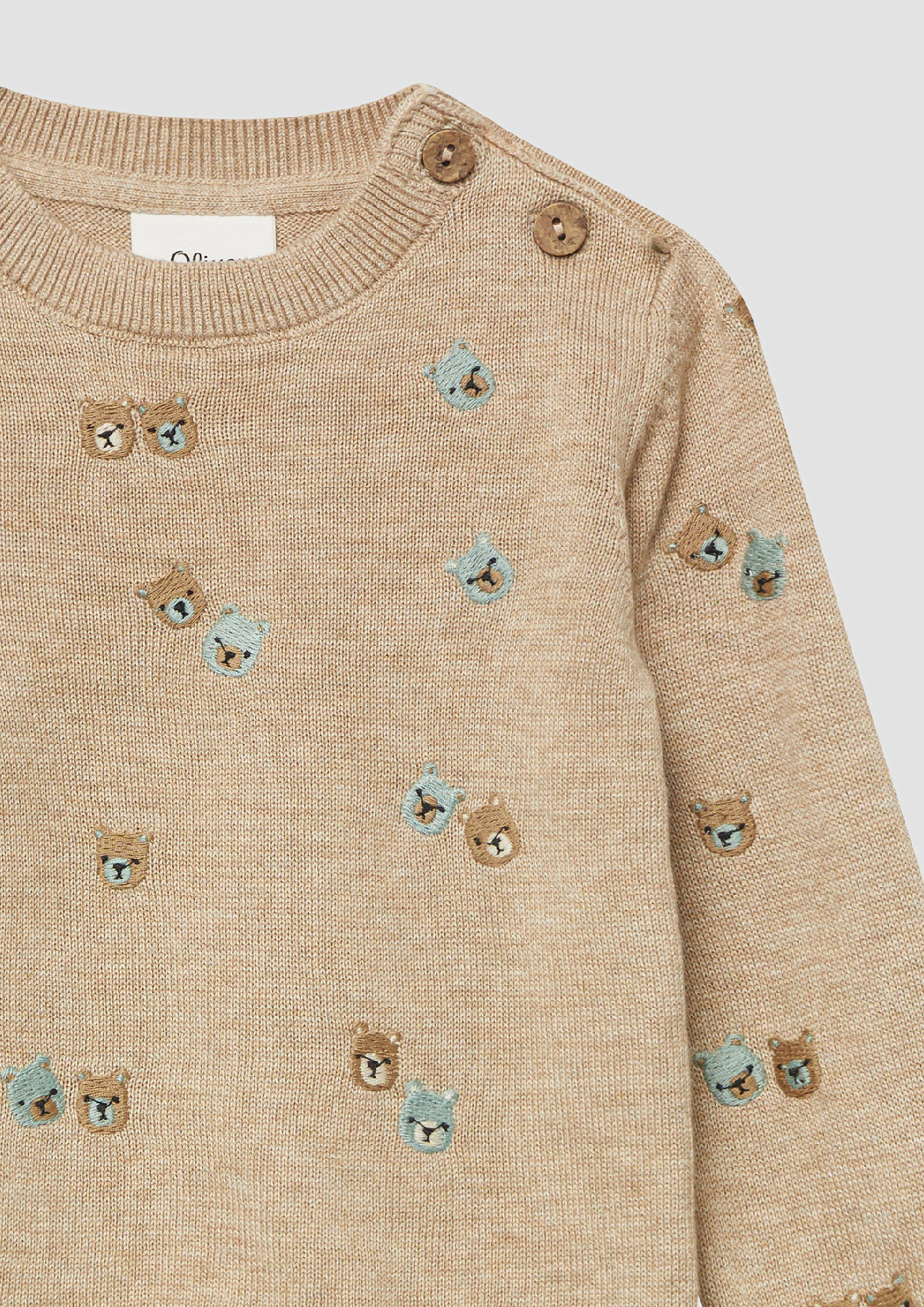 Pull en tricot in 84W0