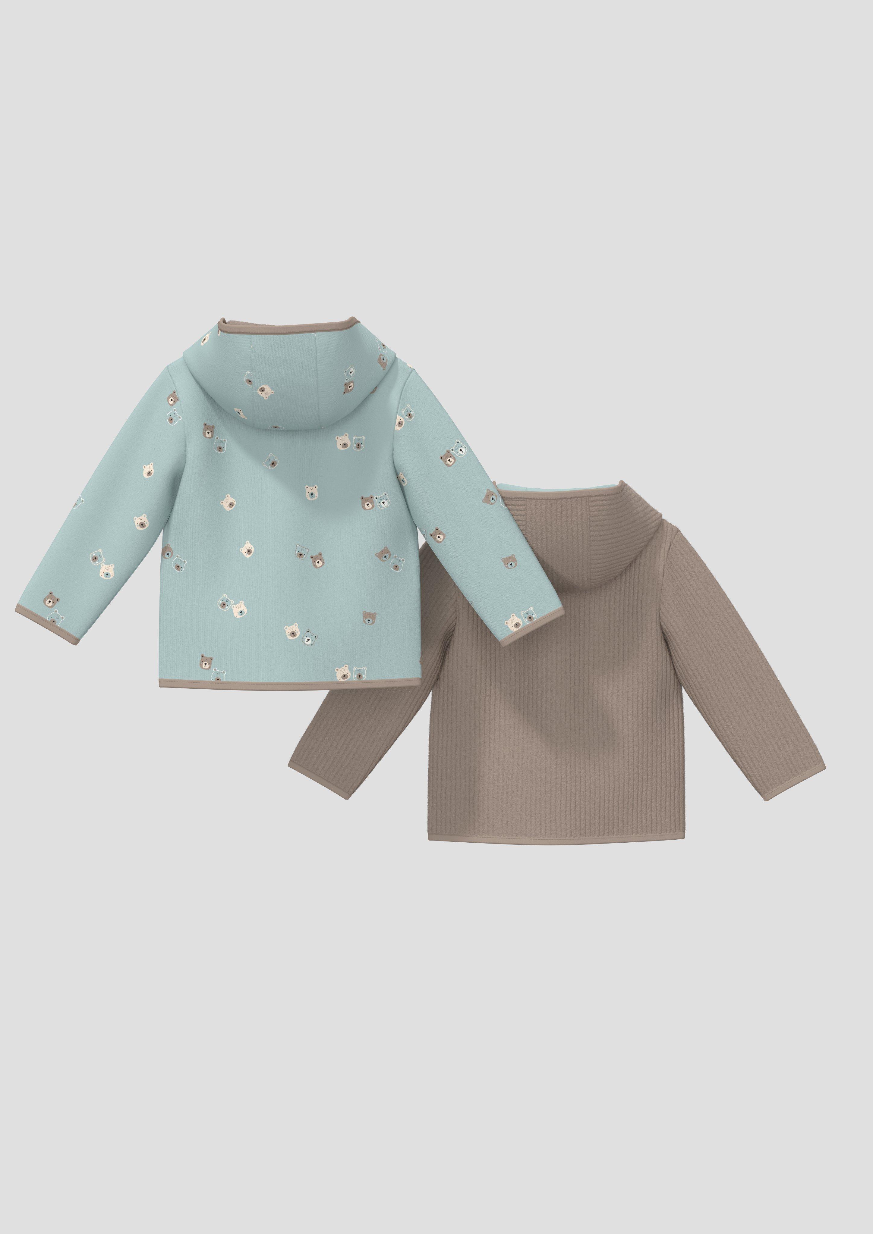 Sweat-shirt Veste in 8433