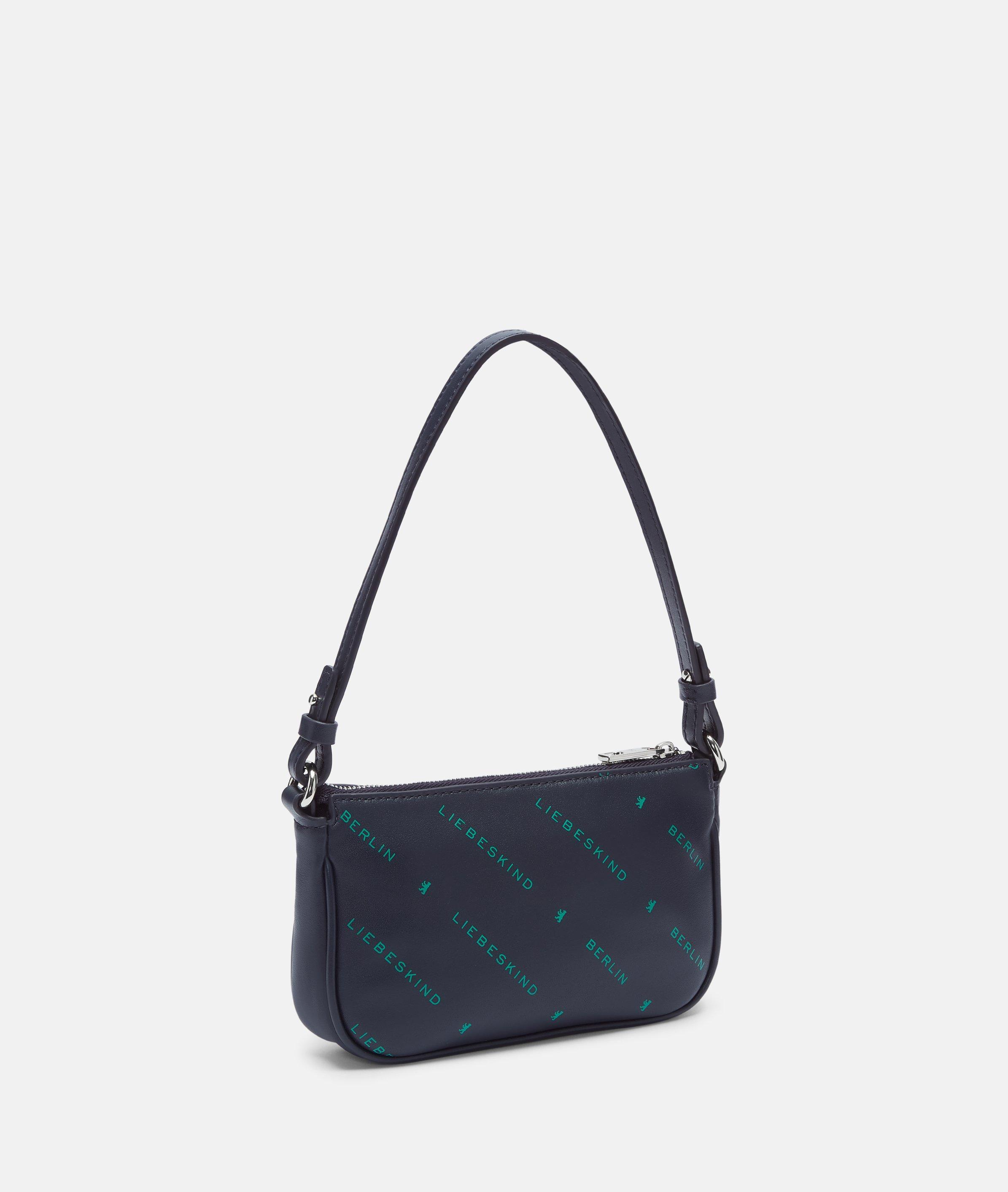 Monogram Crossbody XS in blau, rot & schwarz
