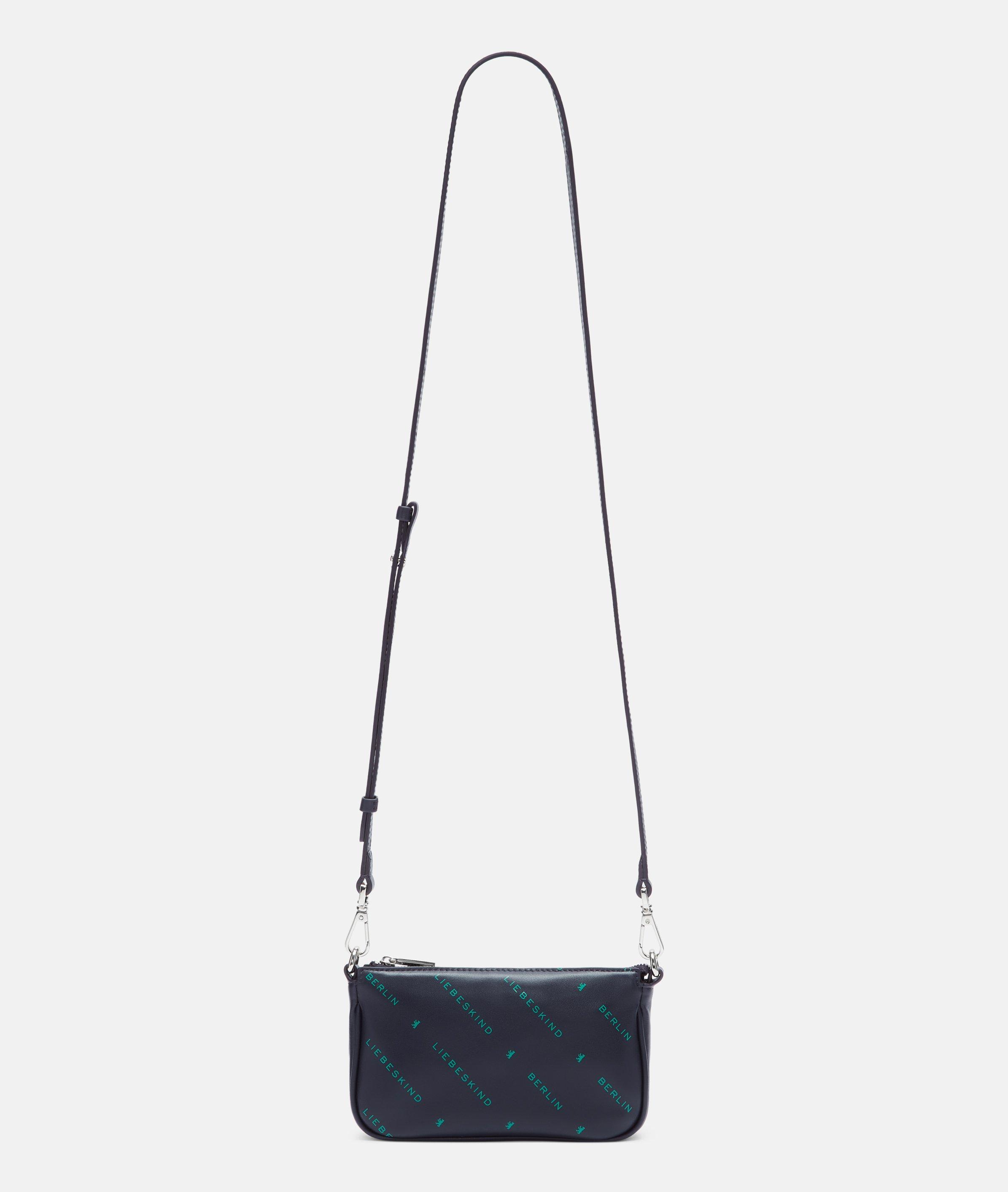 Monogram Crossbody XS in blau, rot & schwarz