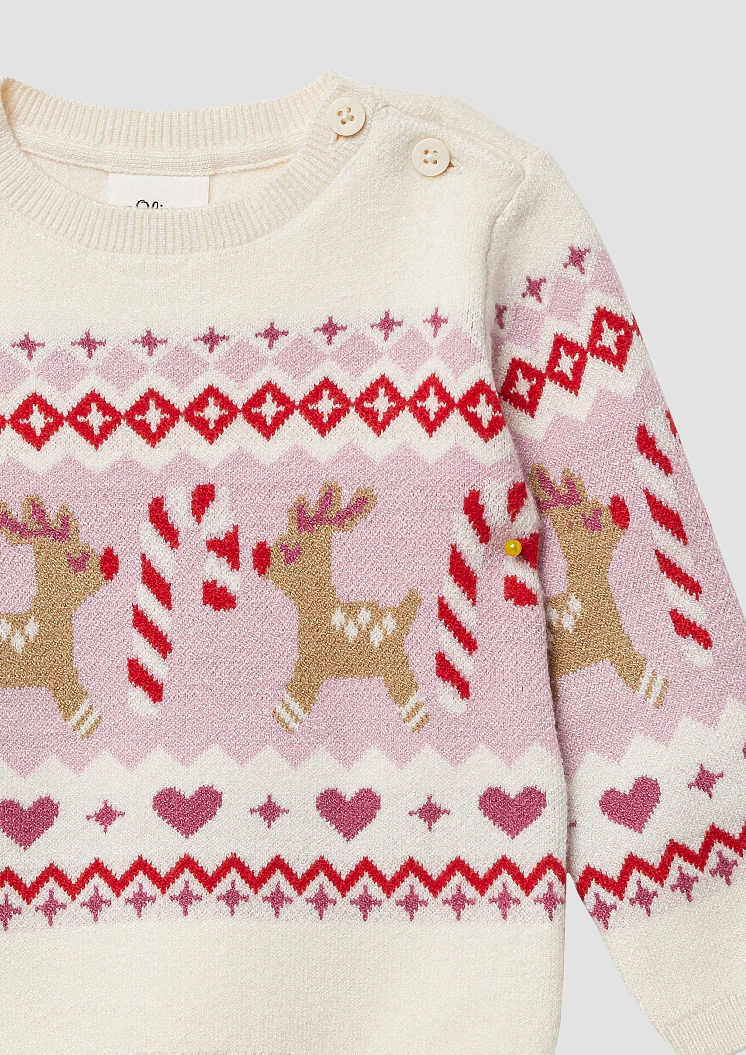 Pull en tricot in 04X3 & 59X3