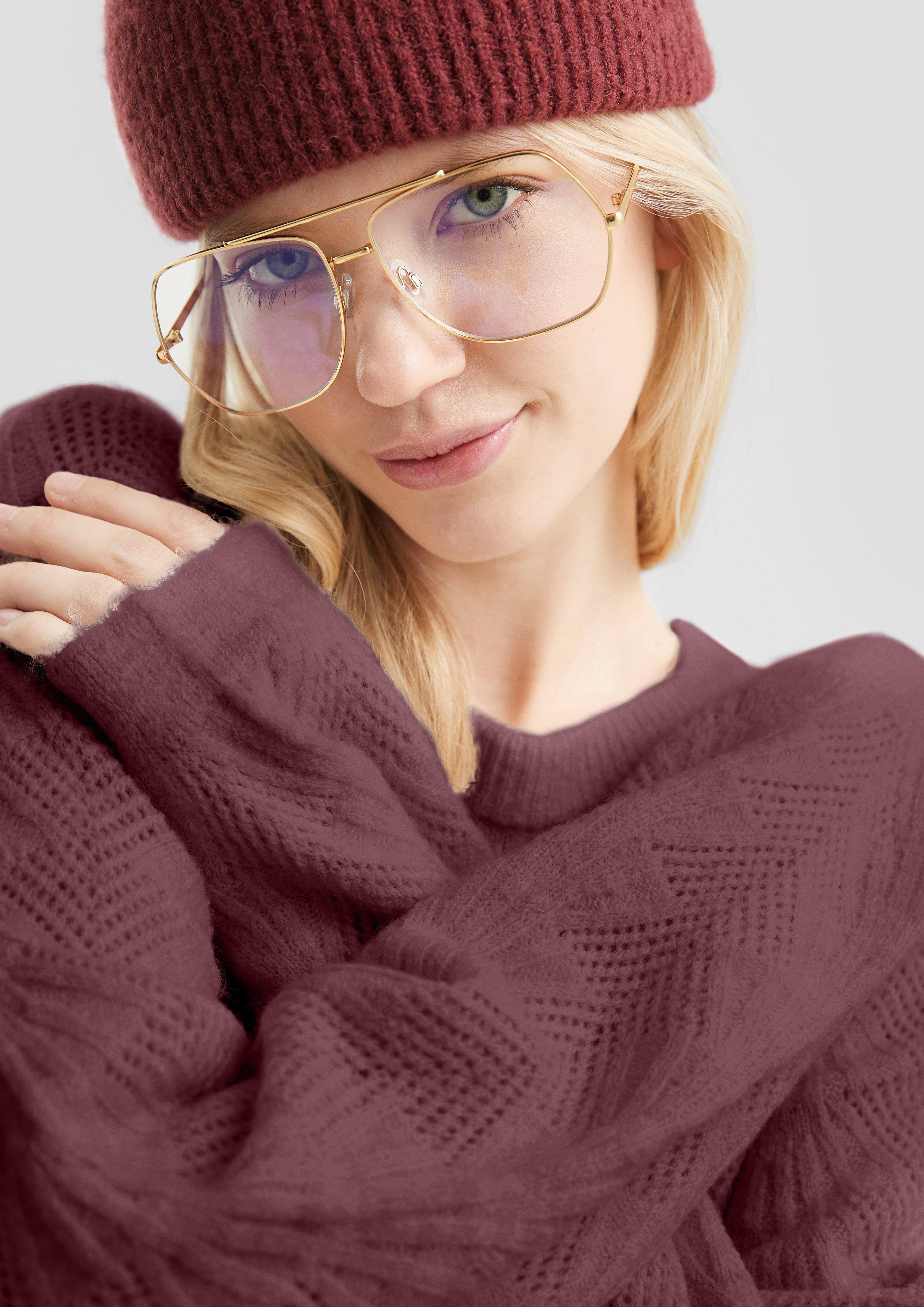 Strickpullover in 39W0, 44W0 &amp; 02W0