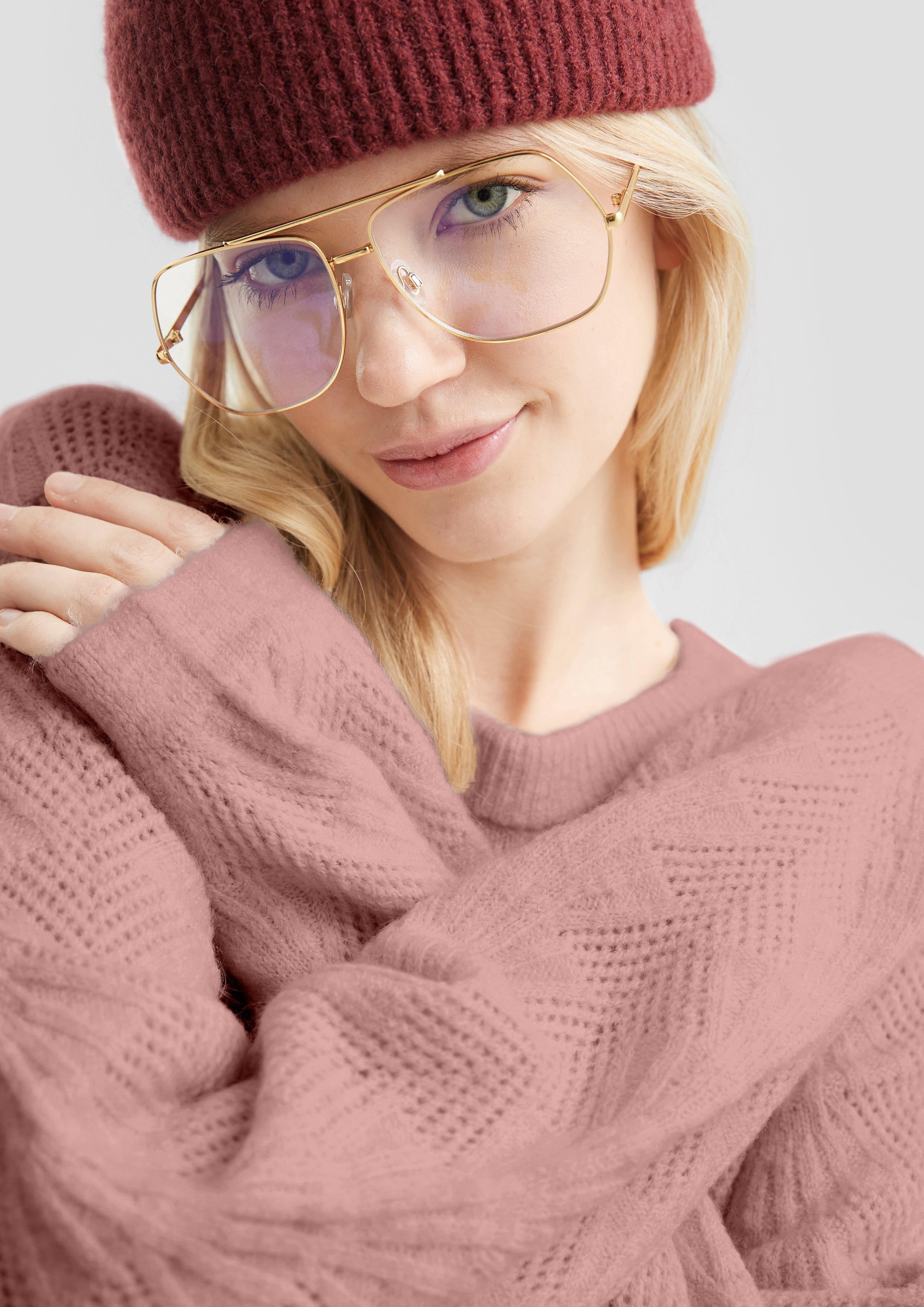 Strickpullover in 44W0, 39W0 & 02W0