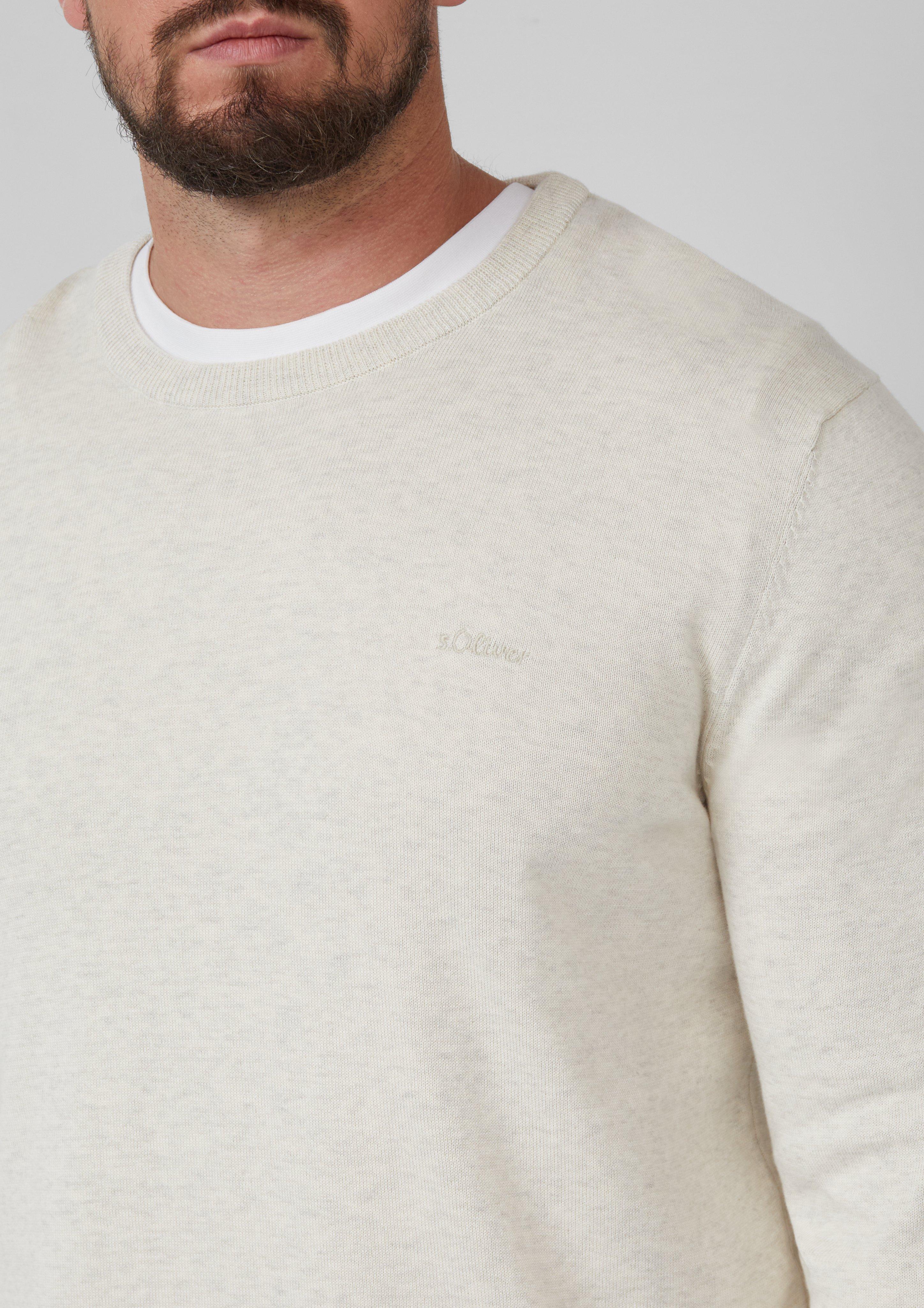 Pull en tricot in 03W0