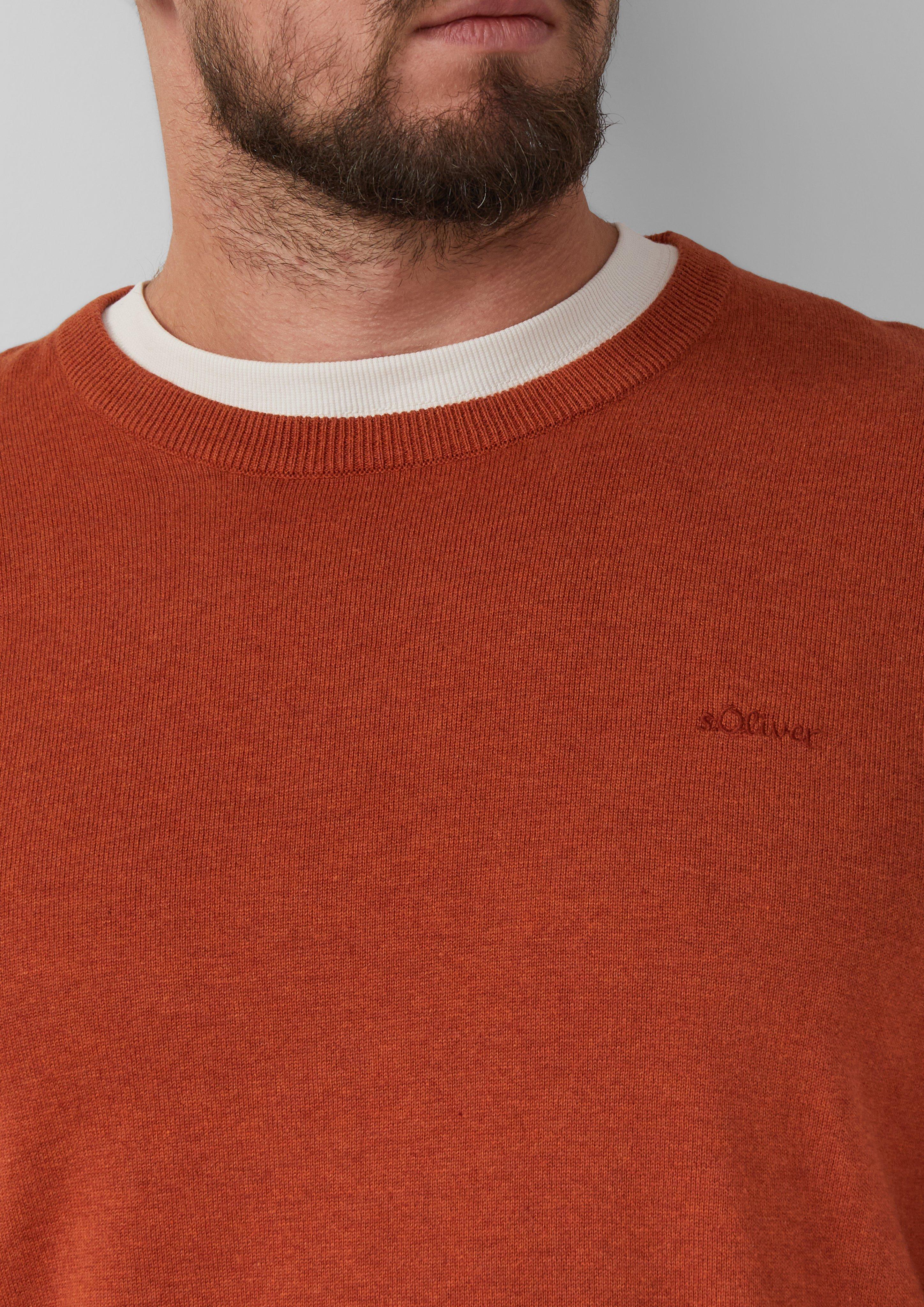 Pull en tricot in 35W0