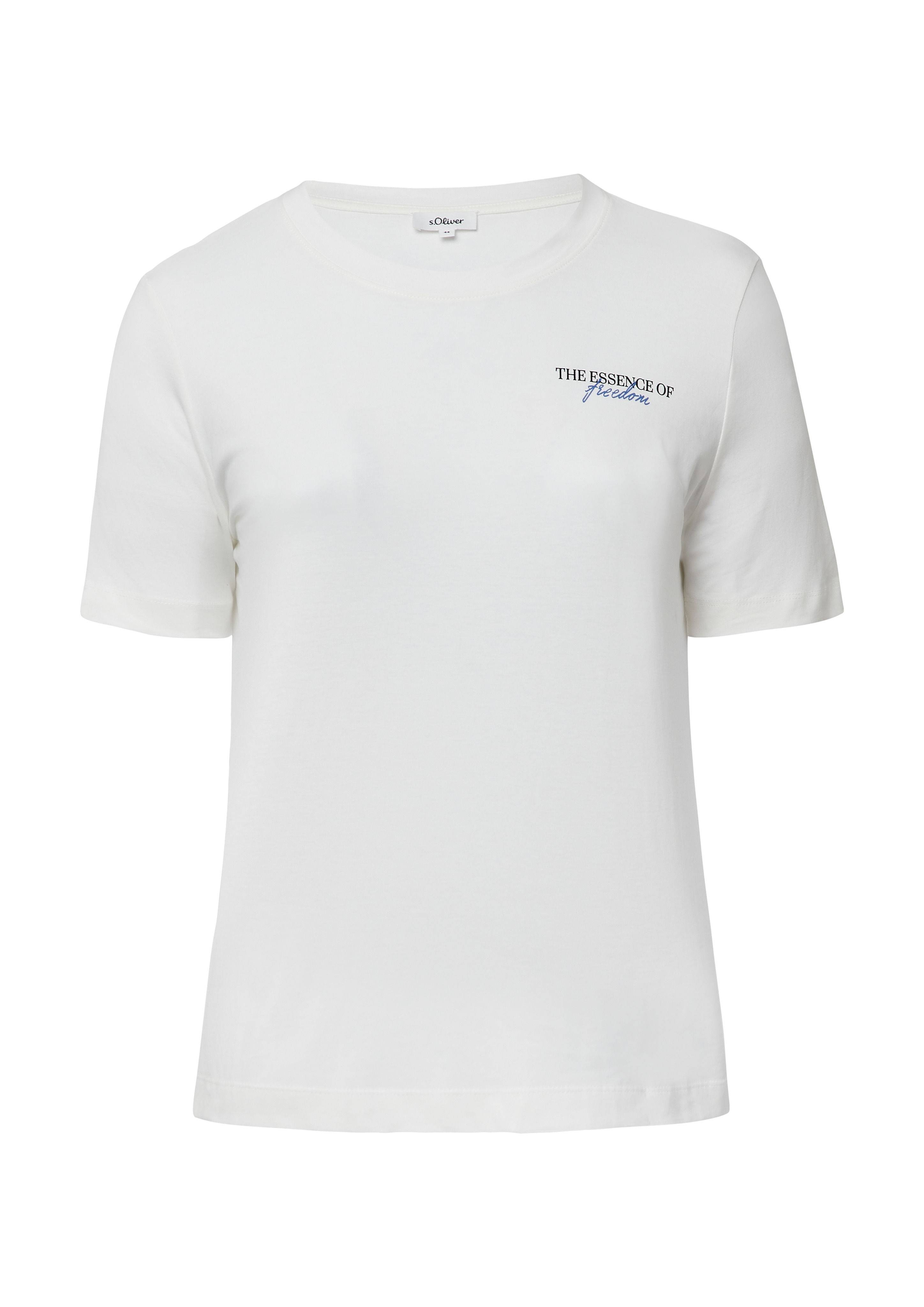 T-Shirt mit Front- und Rückenprint