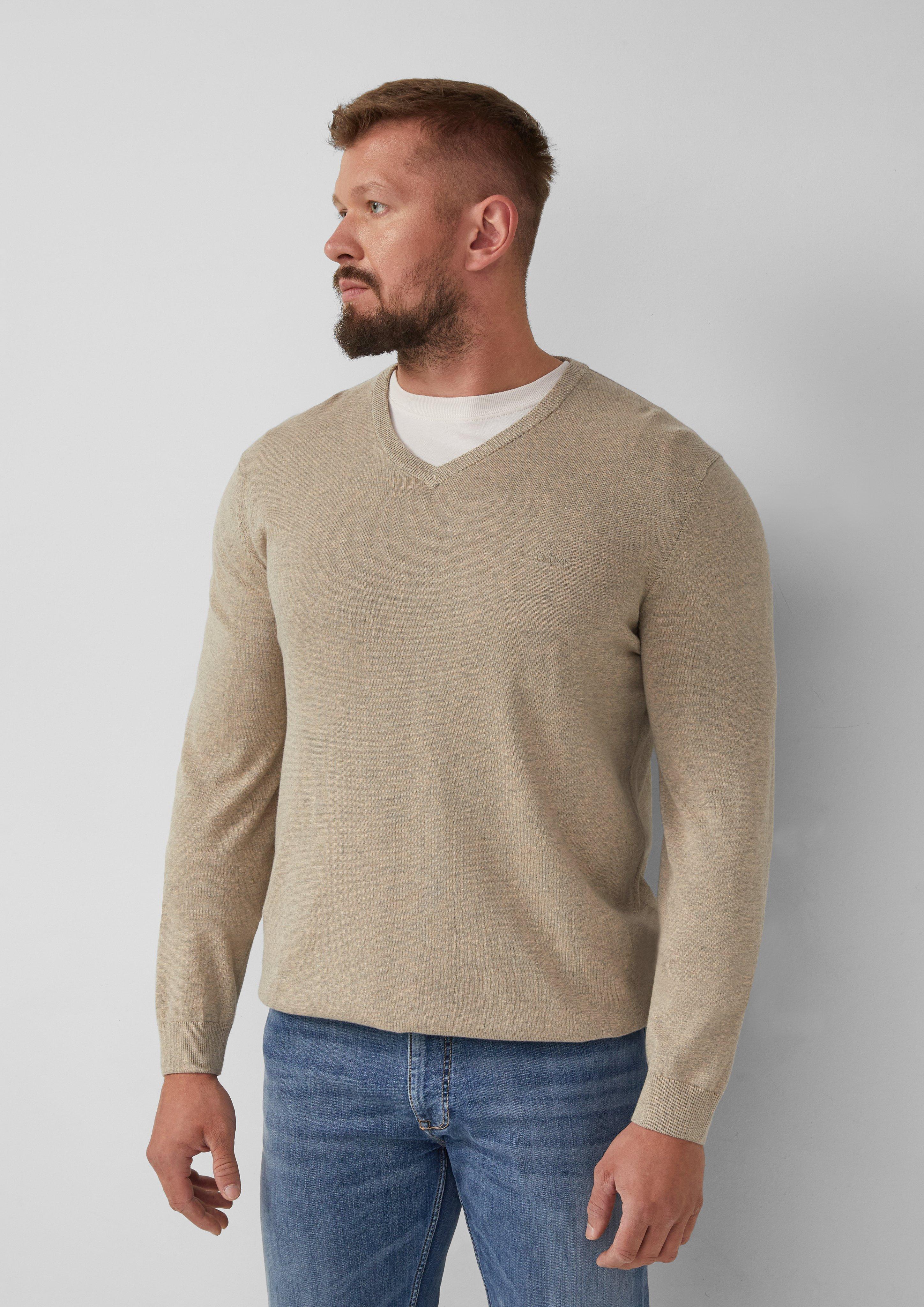 Pull en tricot in 80W1 & 7953