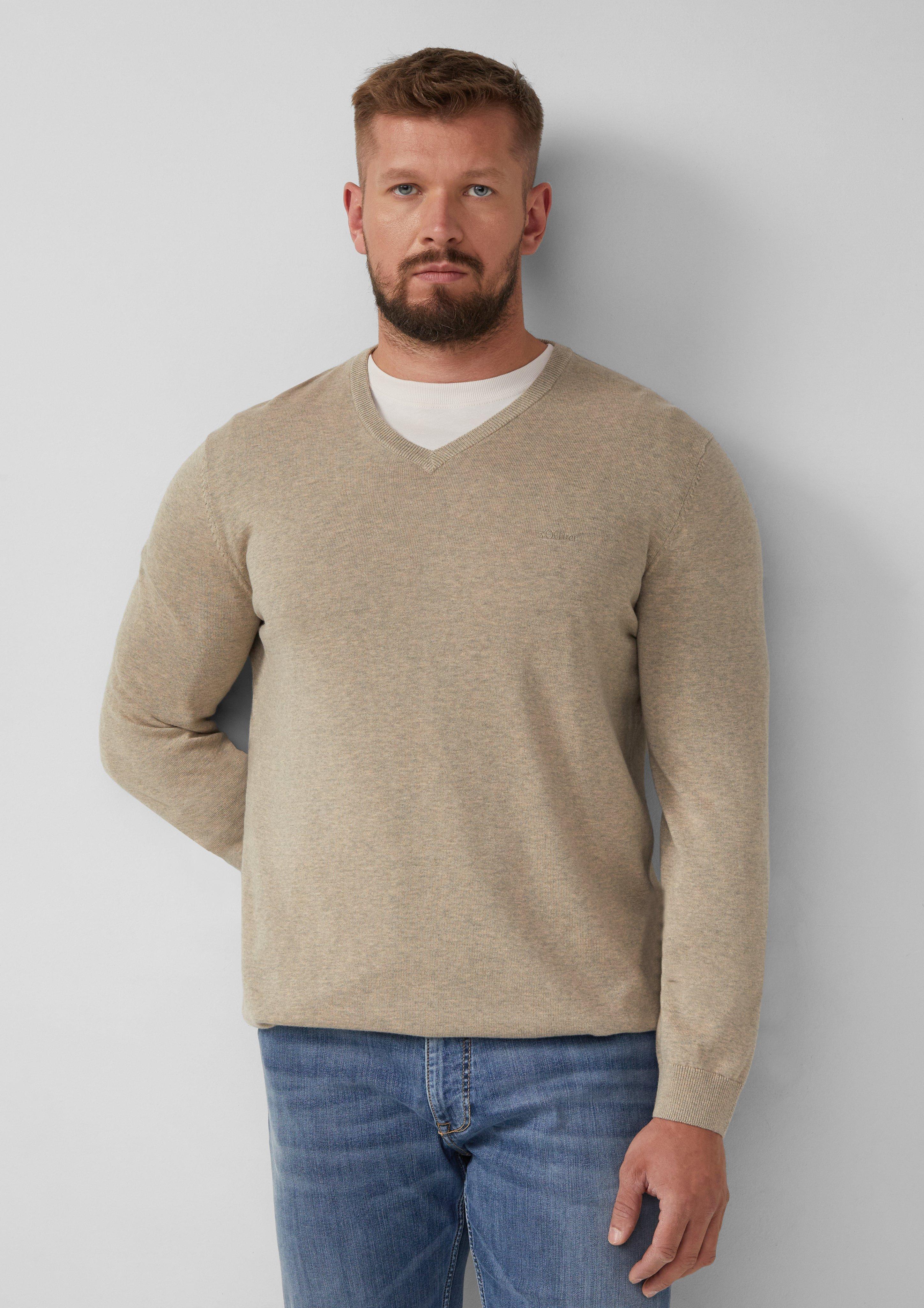 Pull en tricot in 80W1 & 7953