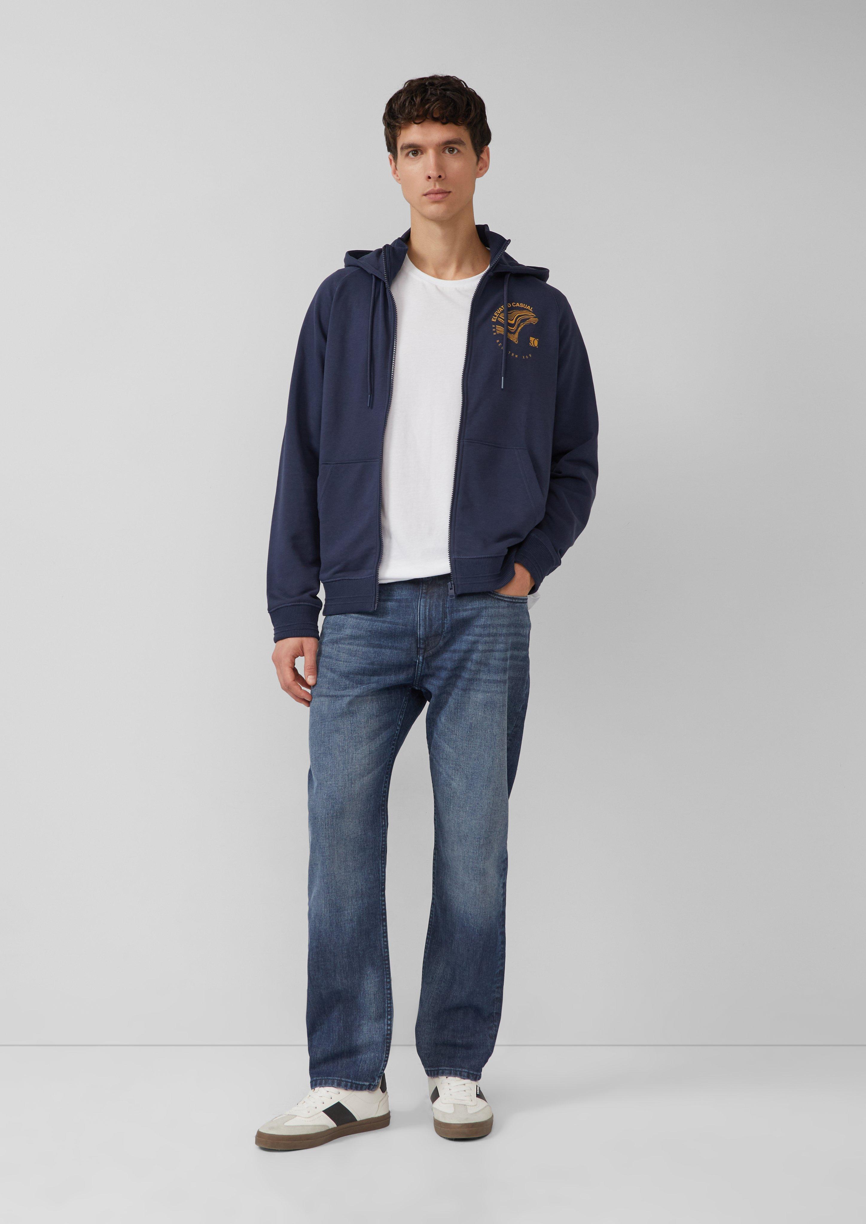 Sweatshirt Jacke in 58D1