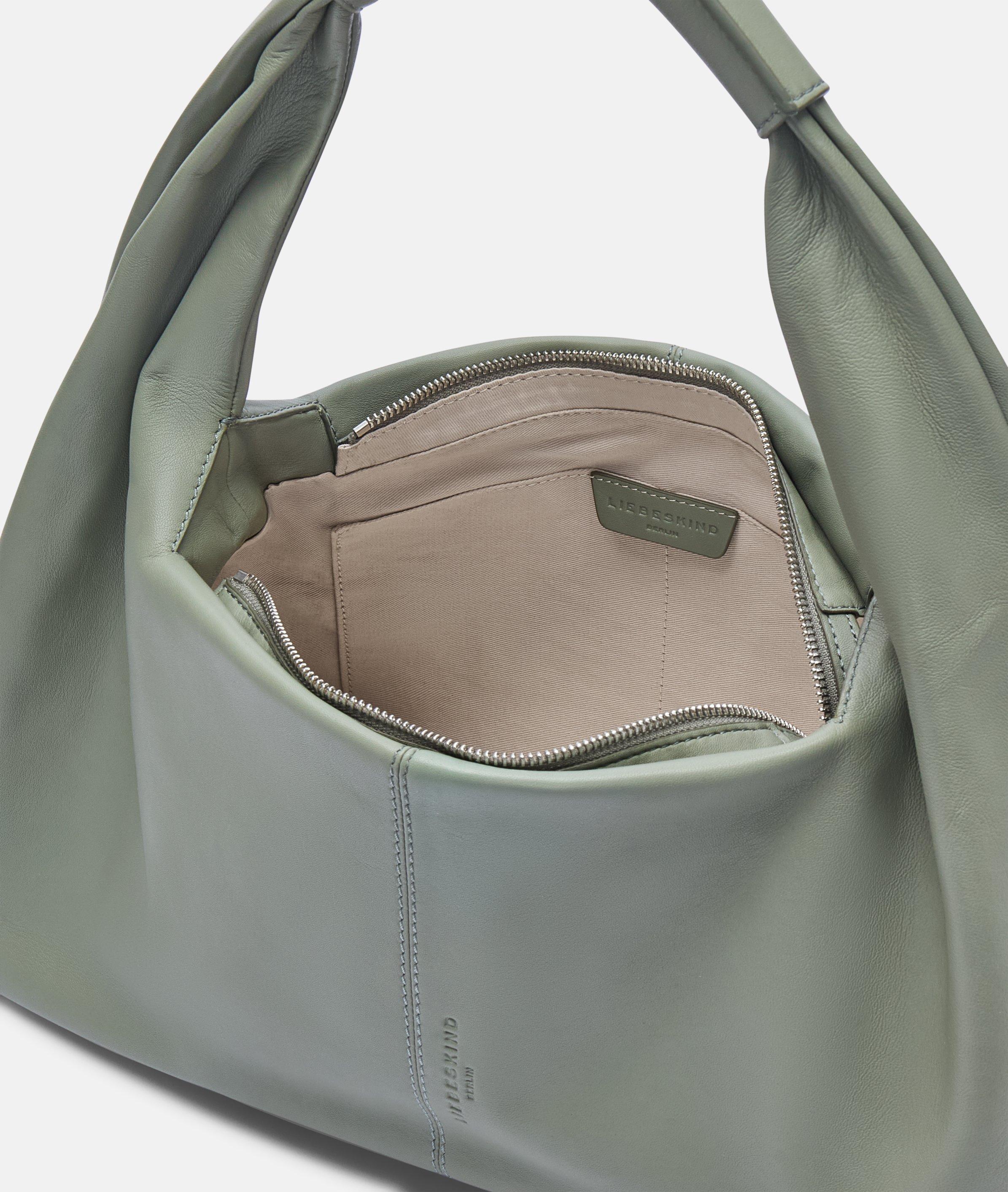 Scarlet Satchel M in olive & schwarz