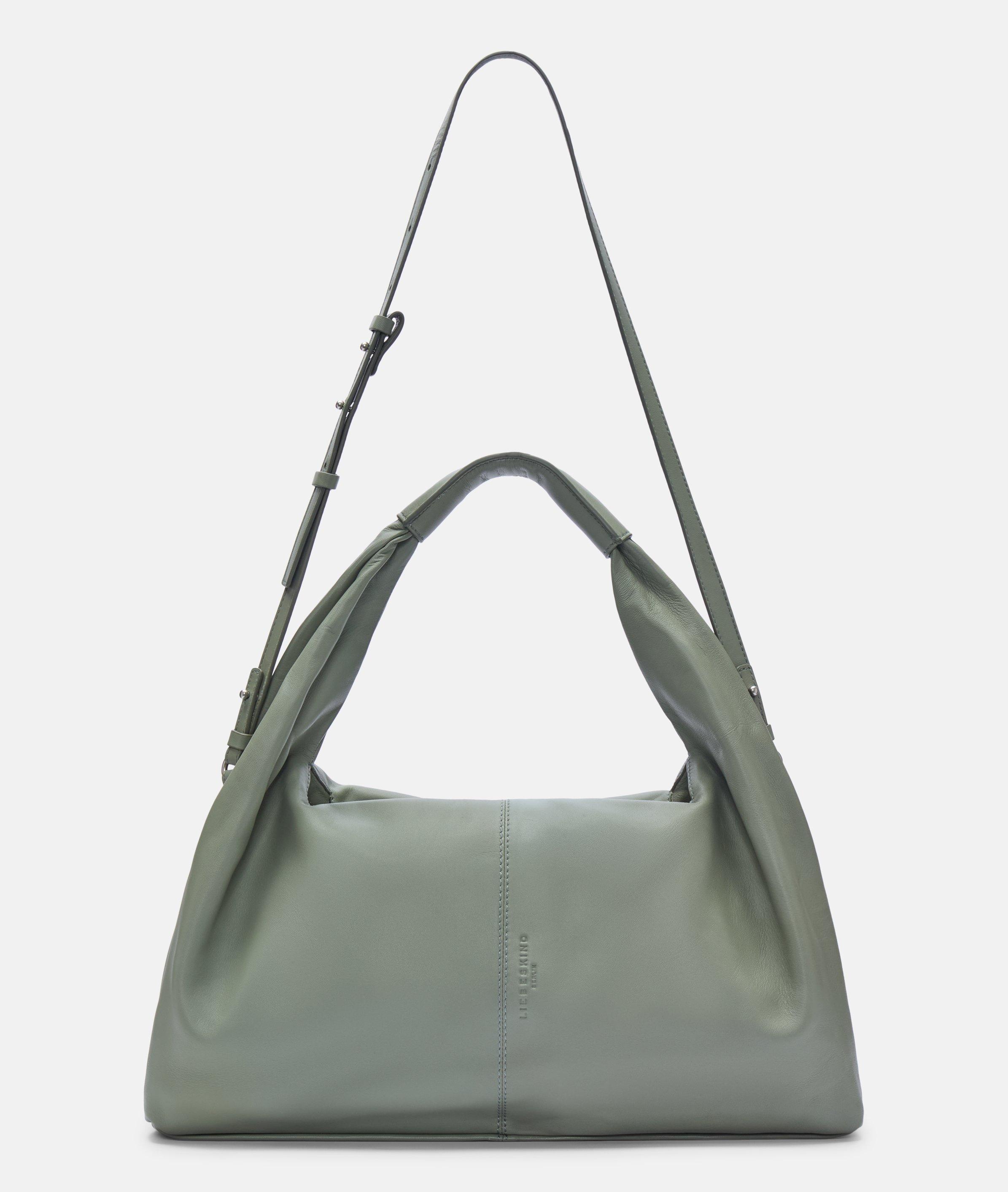 Scarlet Satchel M in olive & schwarz