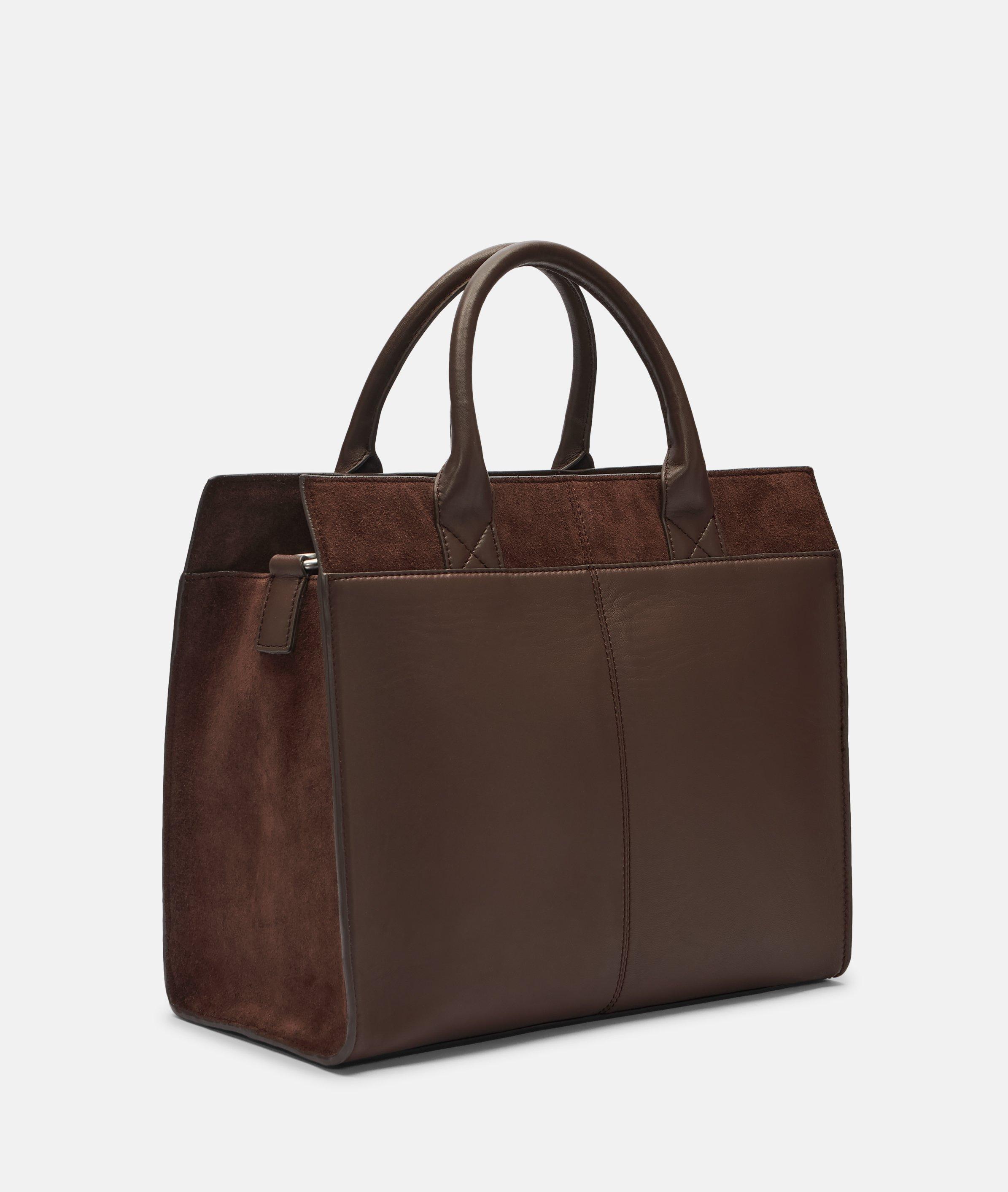 Blake Satchel L in braun & schwarz