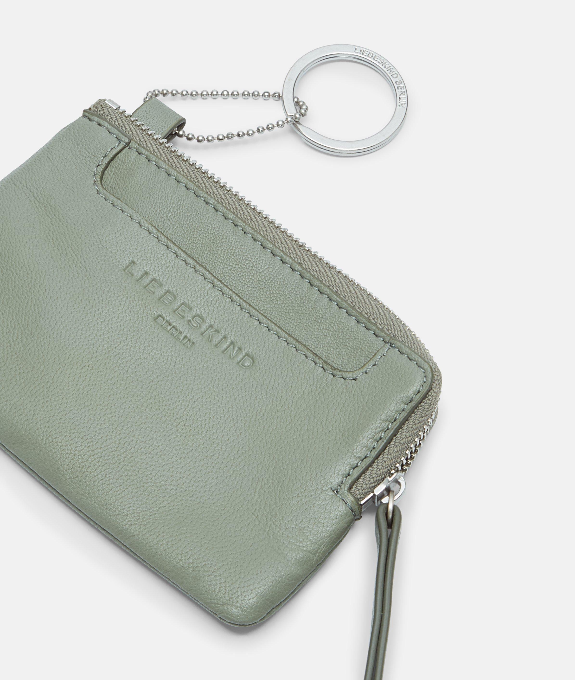 Matti portemonnee XS in olijfgroen, bruin, zwart & bruin