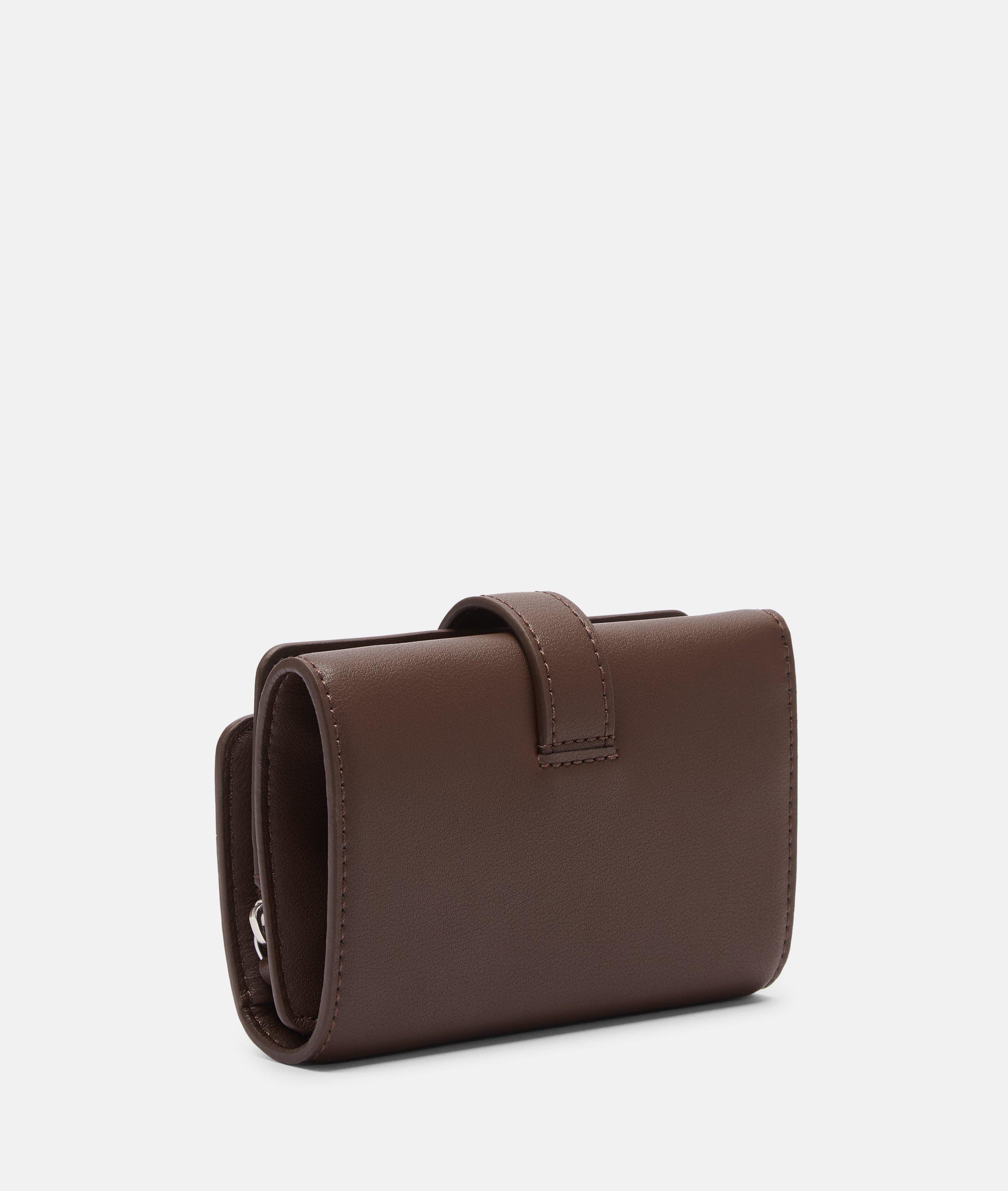 Portemonnee in bruin & zwart