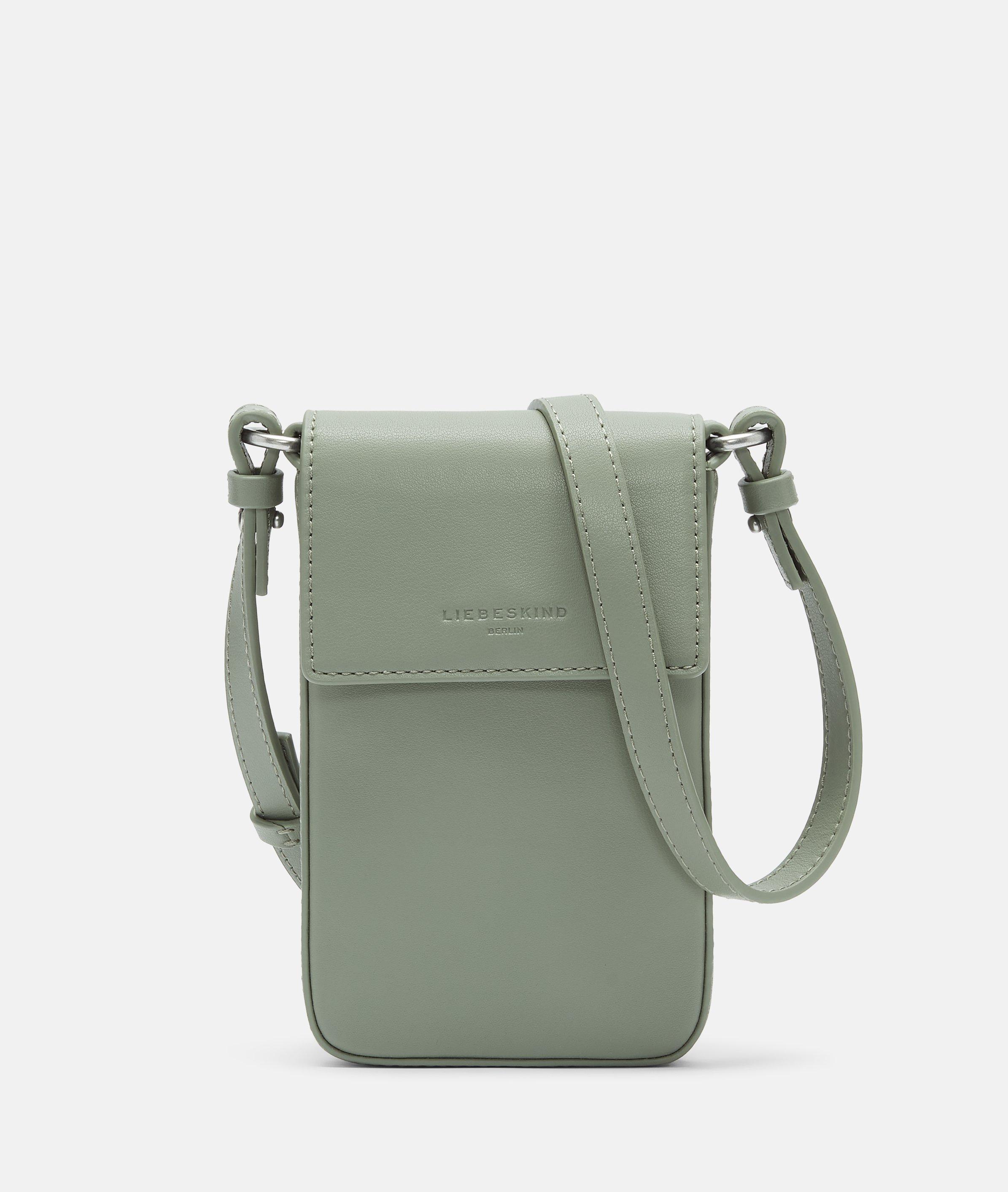 Penelope Mobile Pouch in olive, braun & grün