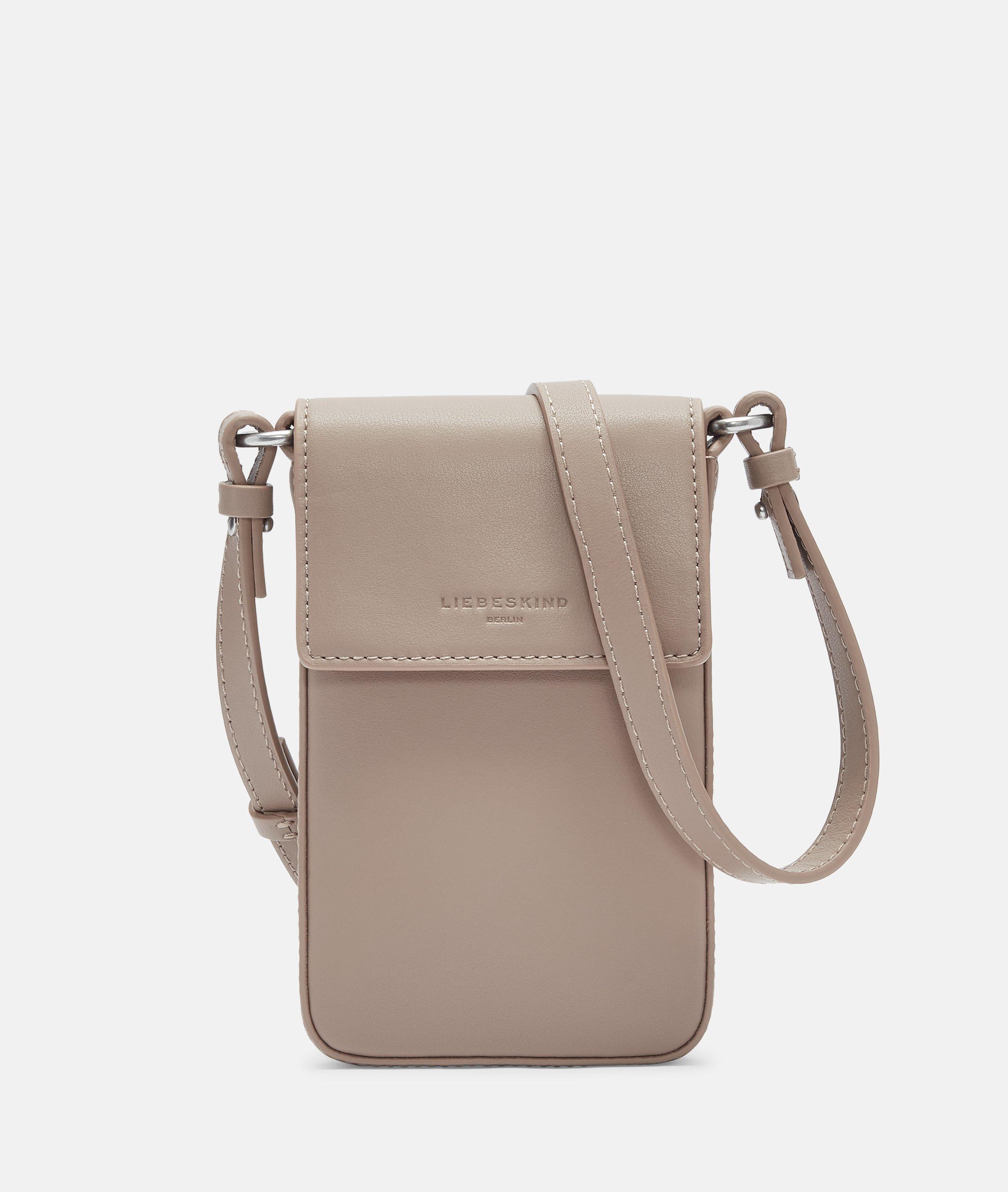 Liebeskind Berlin - Handytasche aus Rindsleder -  braun