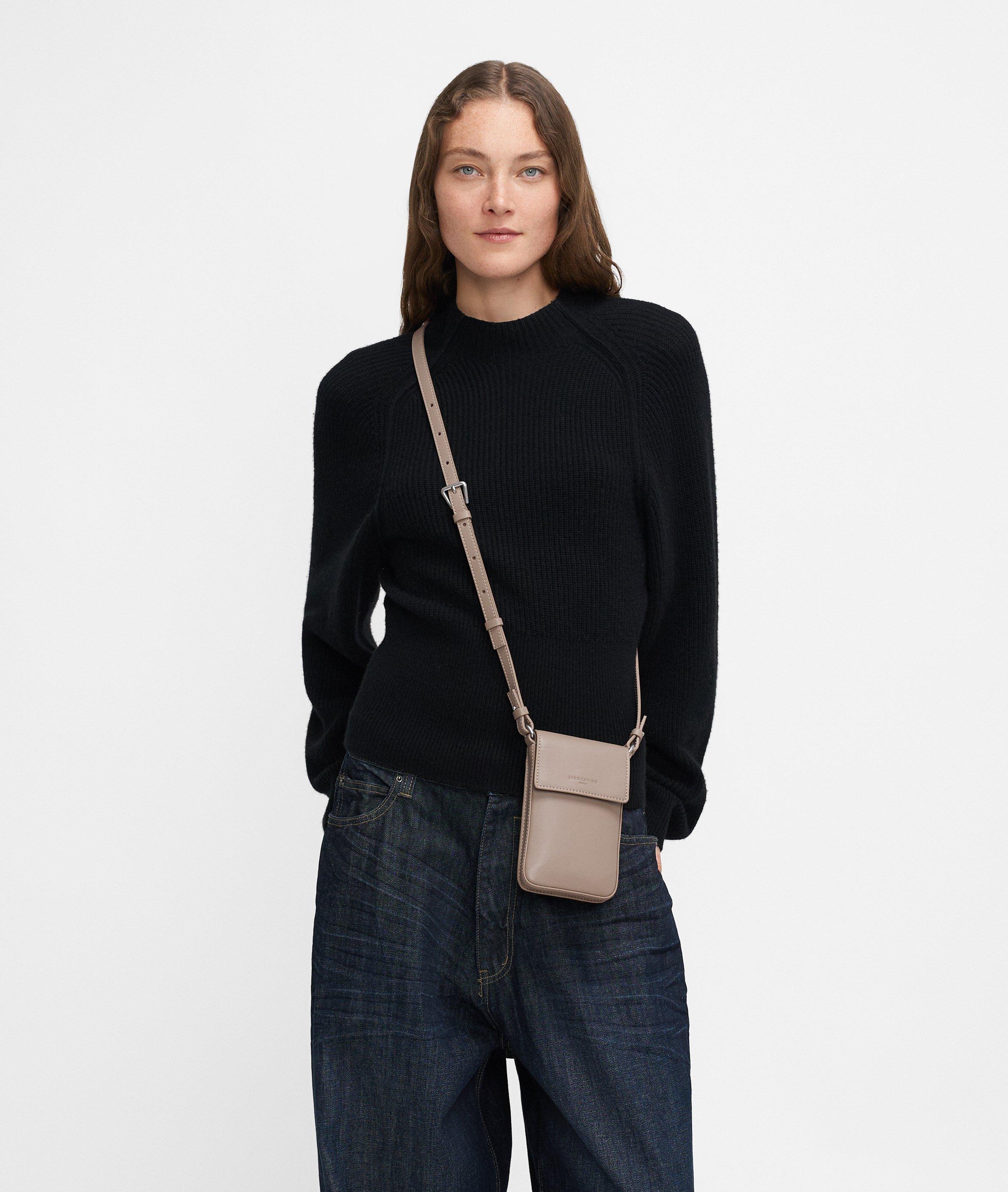 Penelope Mobile Pouch in braun, olive & grün