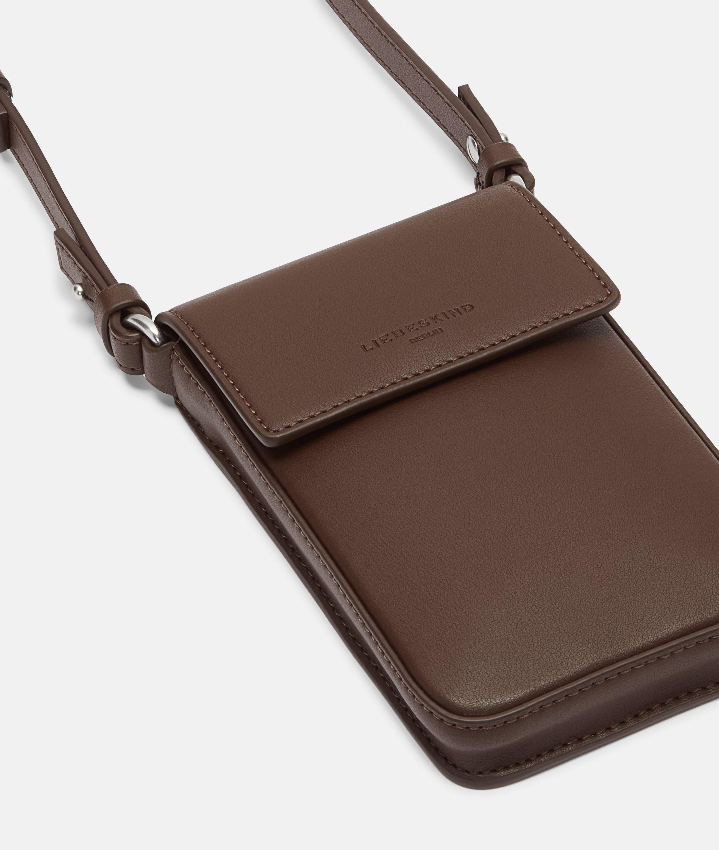 Penelope Mobile Pouch in braun, braun, olive & grün