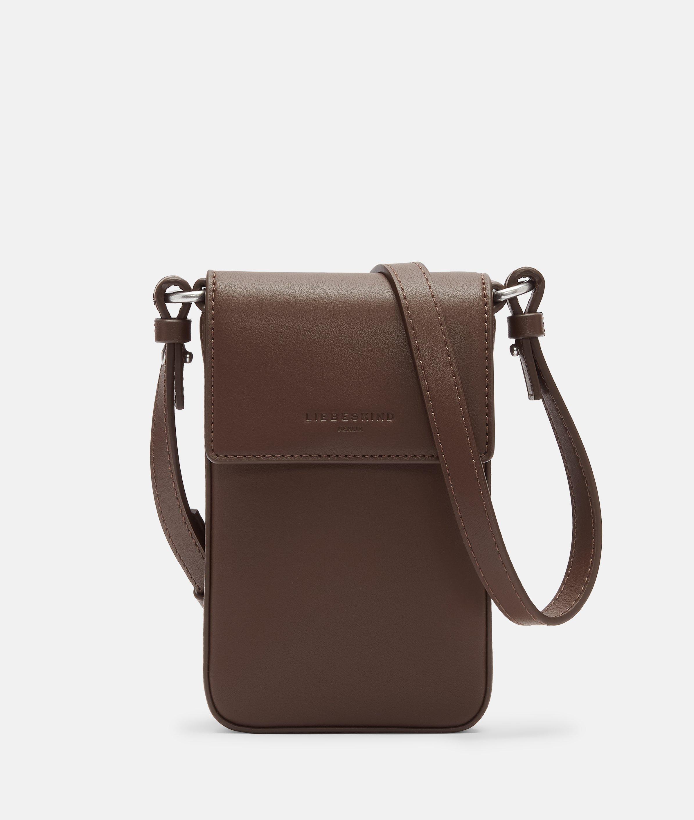 Liebeskind Berlin - Handytasche aus Rindsleder -  braun