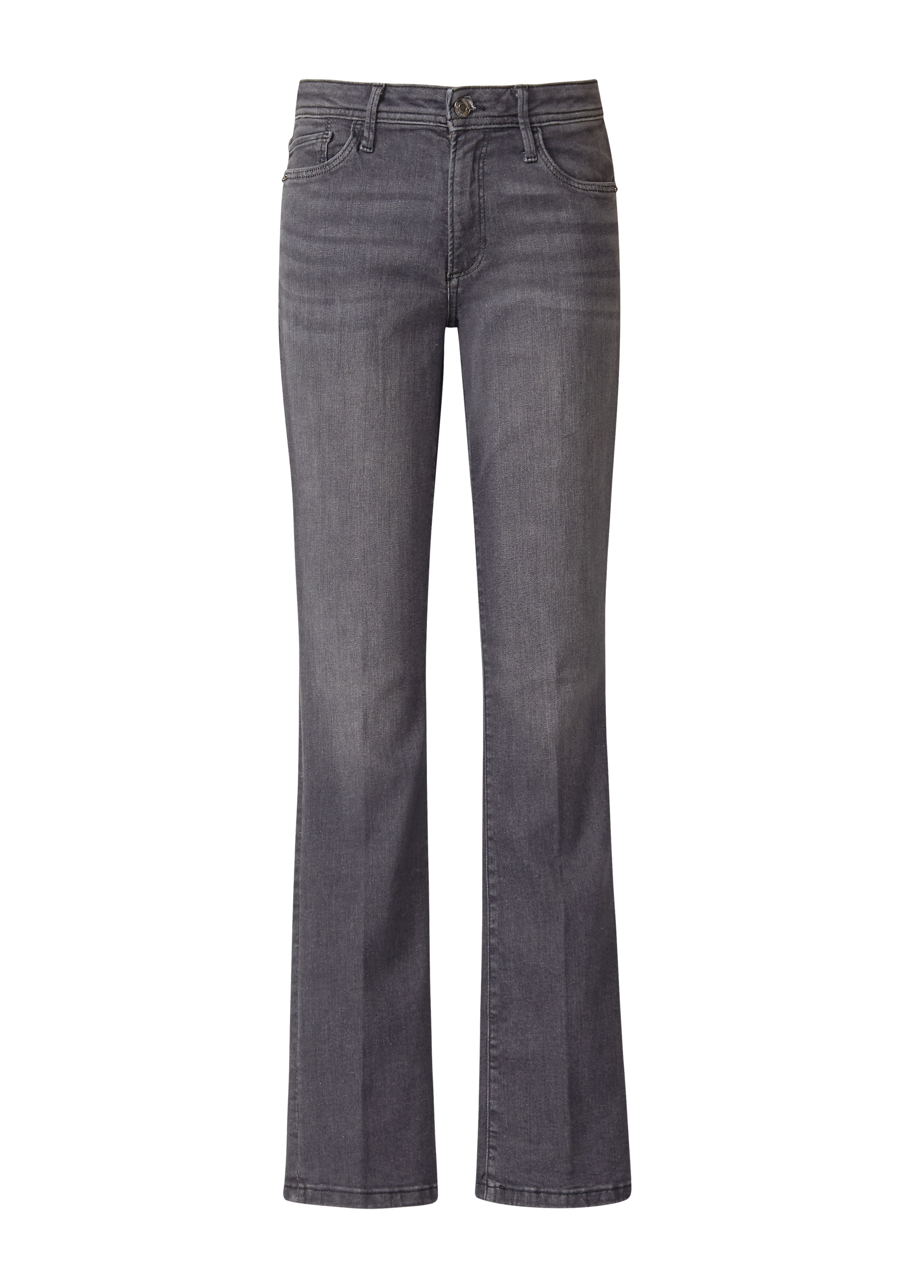 Jeans broek / Regular Fit / Mid Rise / Bootcut / Studs