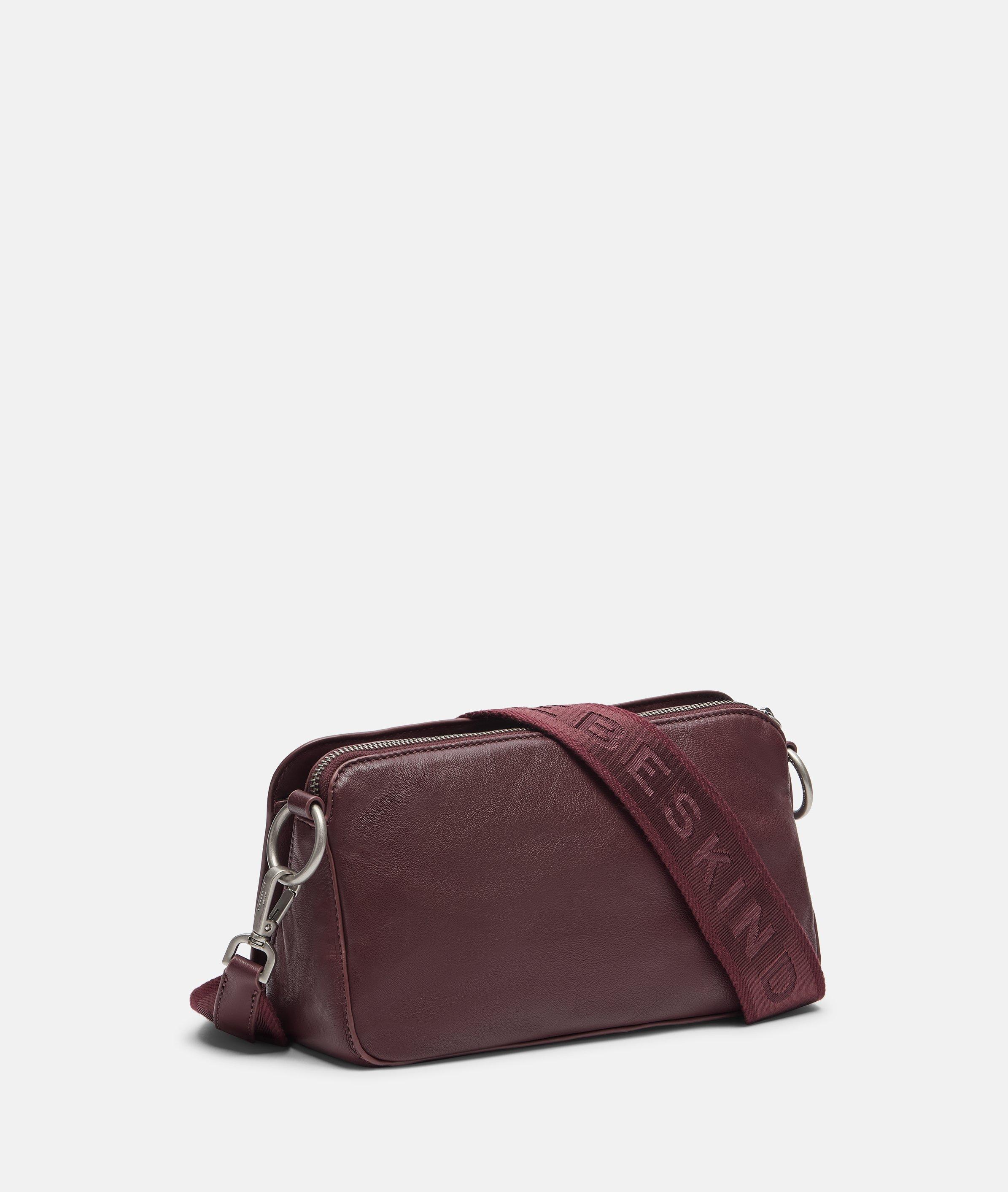 Clarice Crossbody M in rood, oranje & bruin