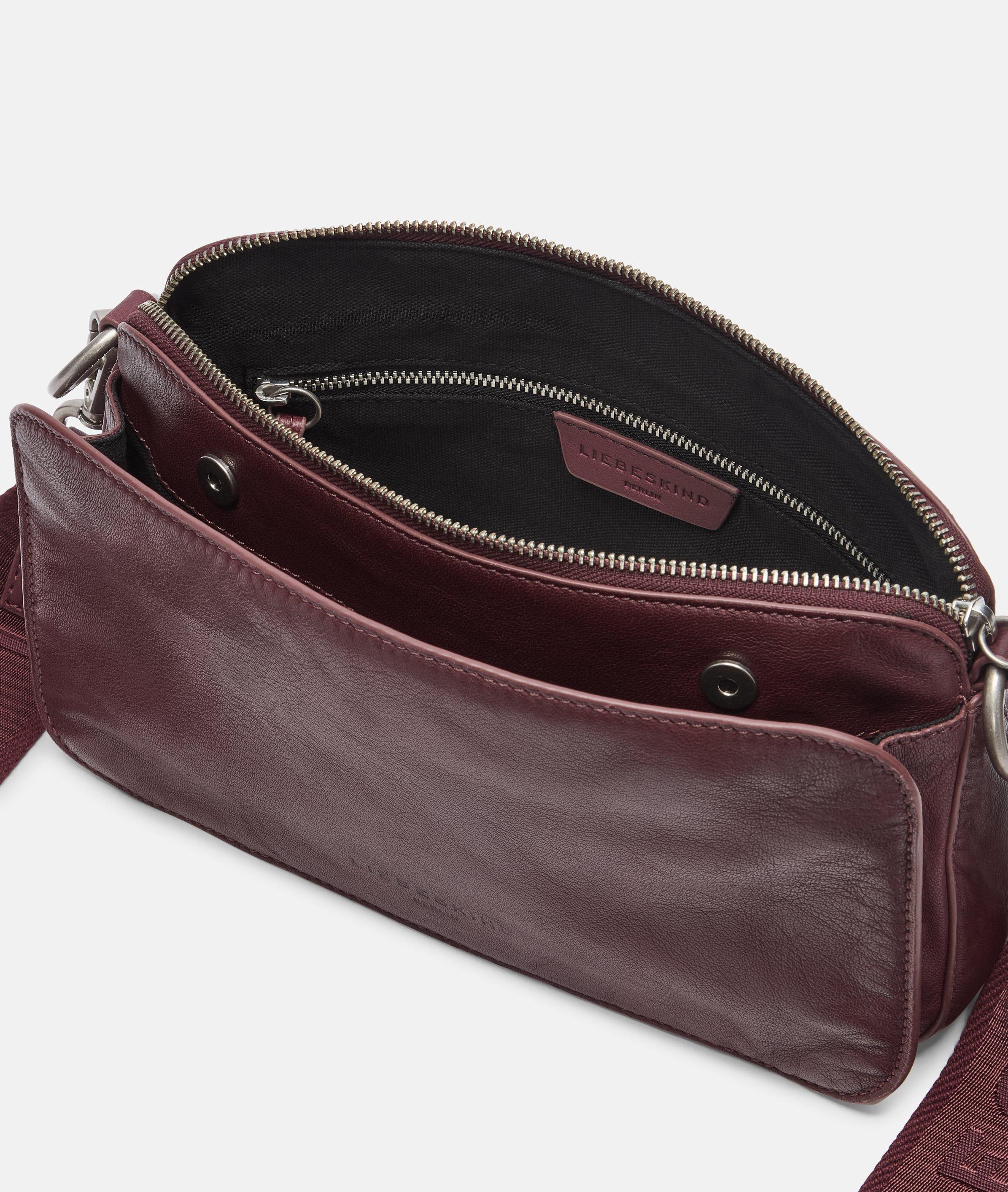 Clarice Crossbody M in rood, oranje & bruin