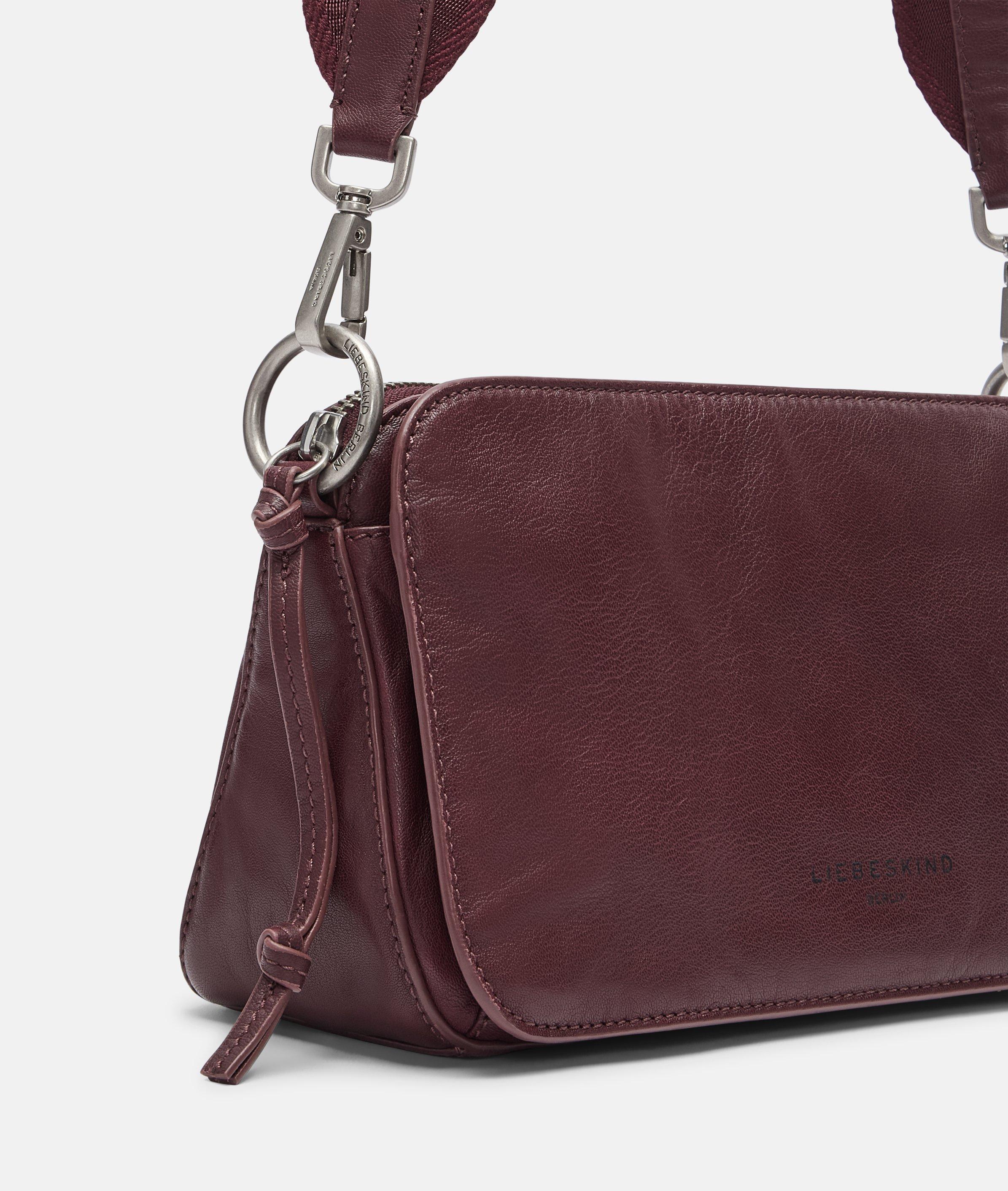 Clarice Crossbody M in rood, oranje & bruin