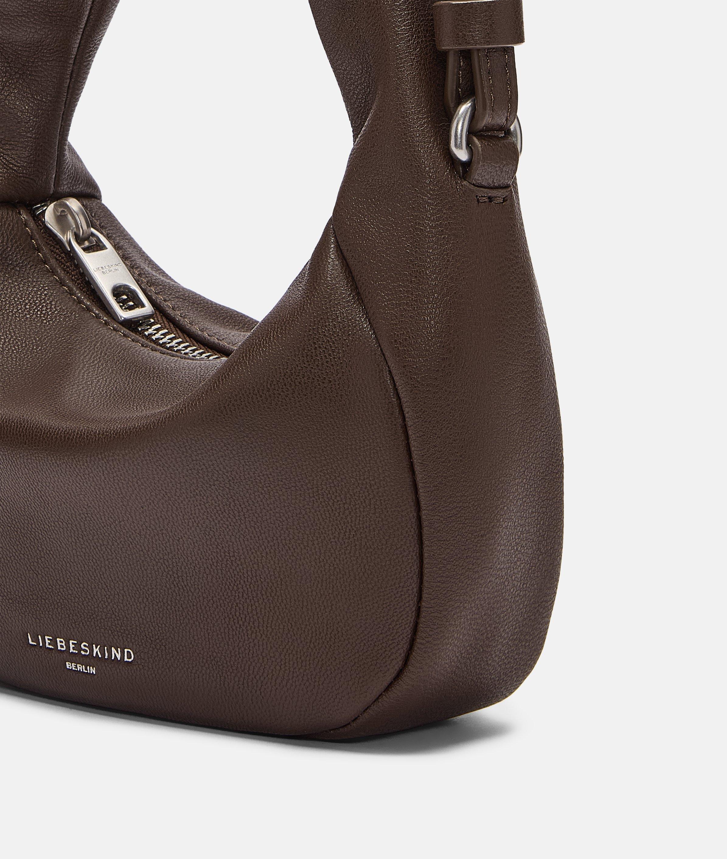 Farrah Crossbody S in braun, blau, rot & beige