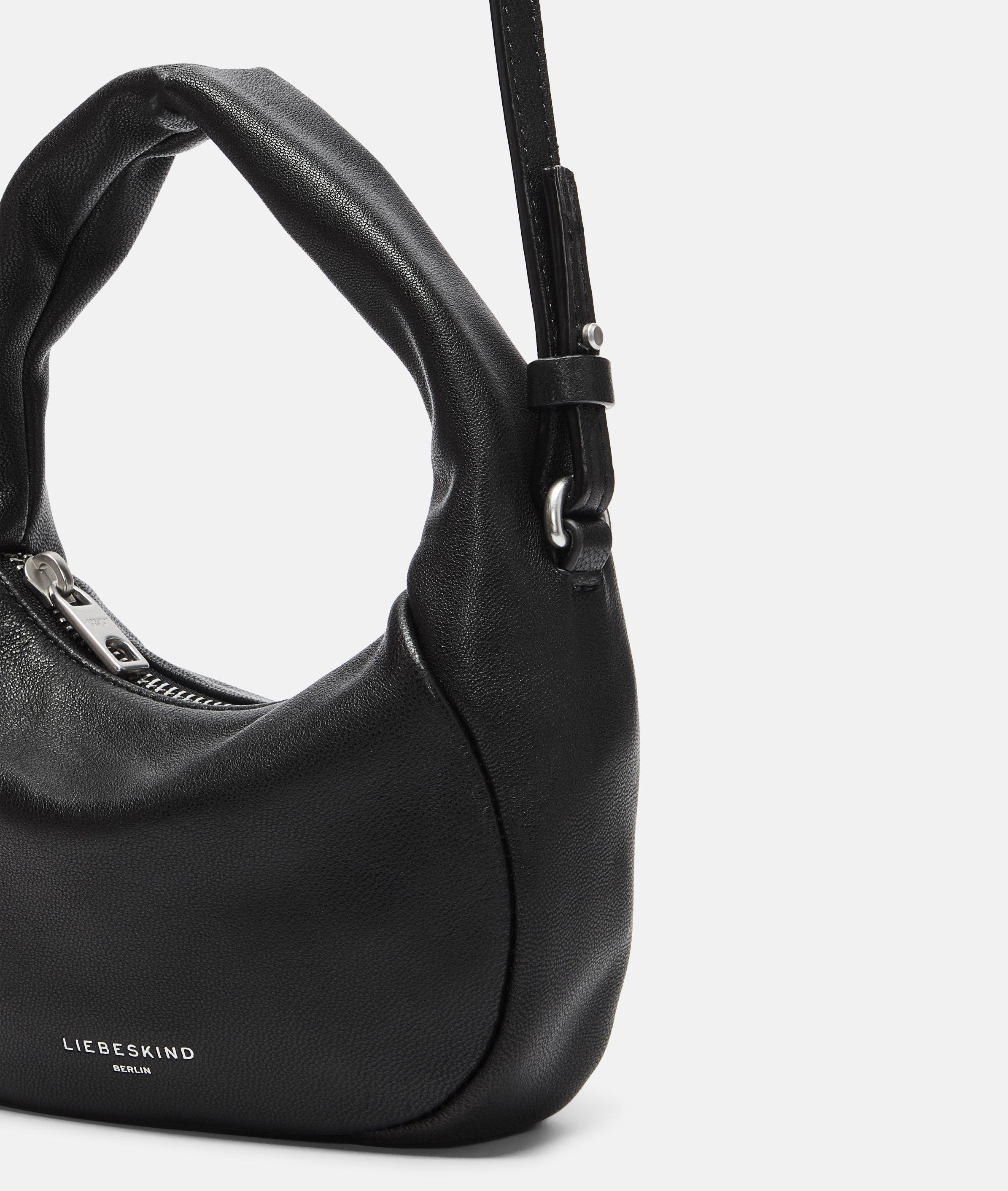 Farrah Crossbody S in schwarz, blau, rot & beige