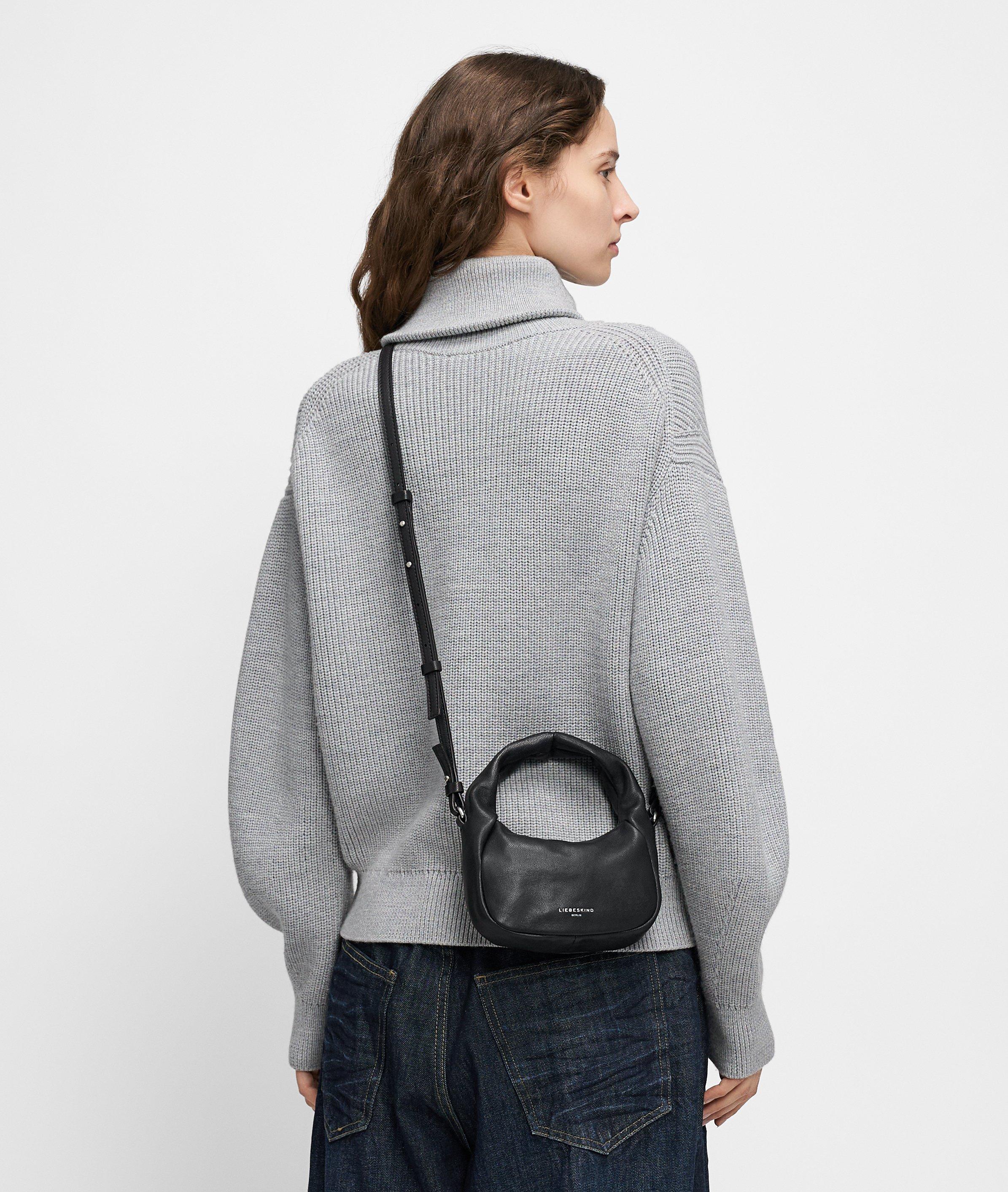 Farrah Crossbody S in schwarz, blau, rot & beige