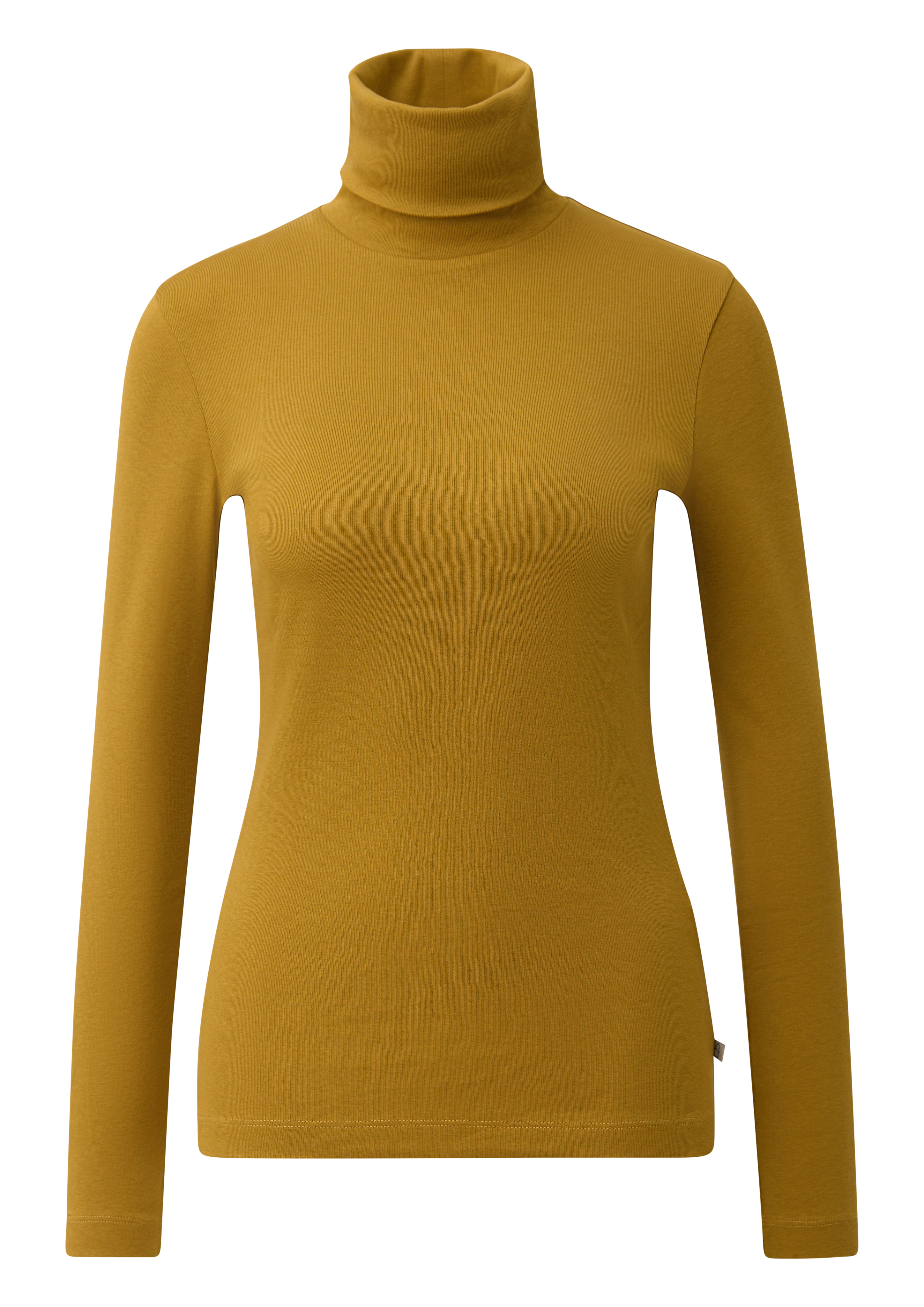 Qs Baumwollshirt Mit Rollkragen