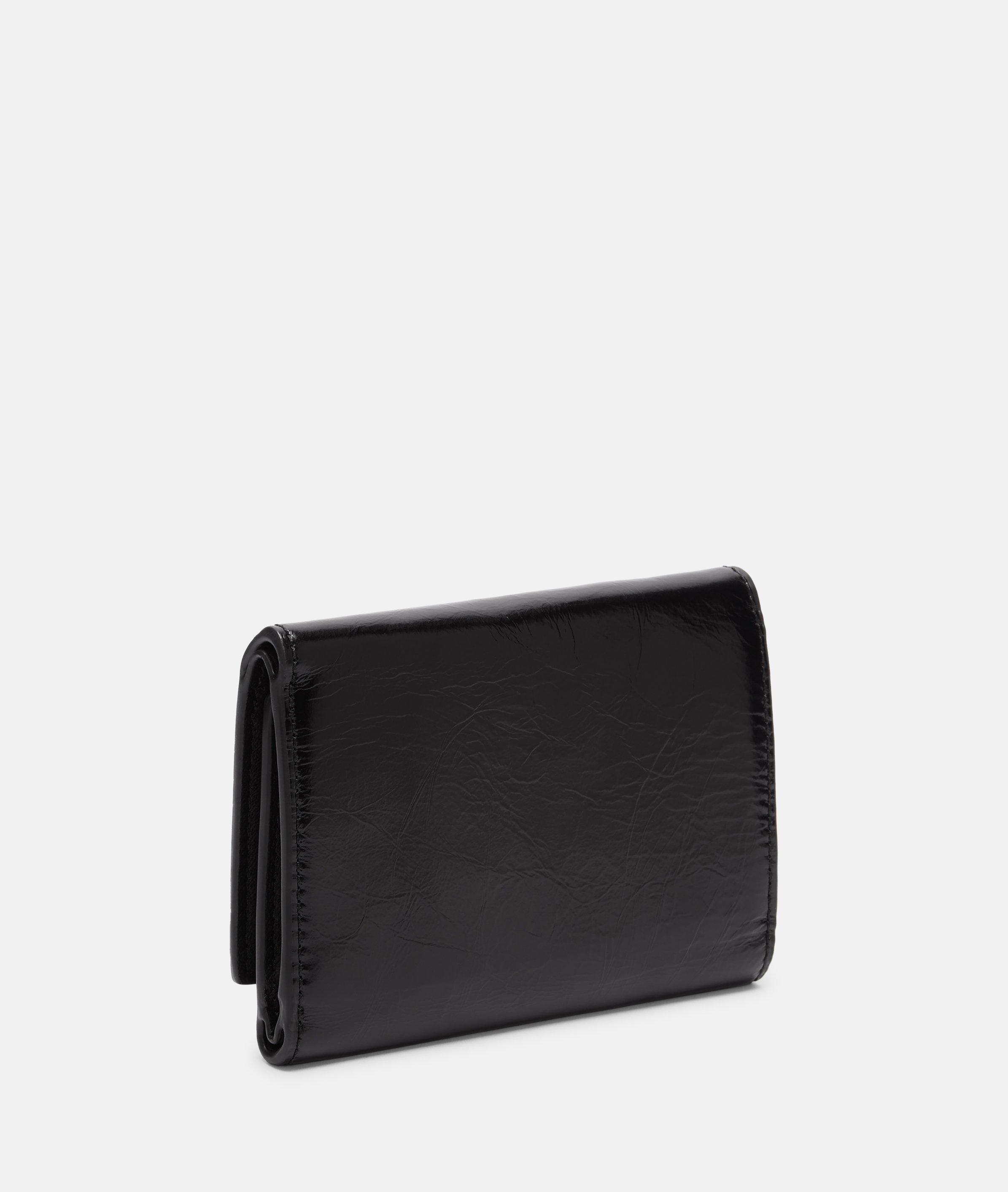 Portemonnee in zwart & beige