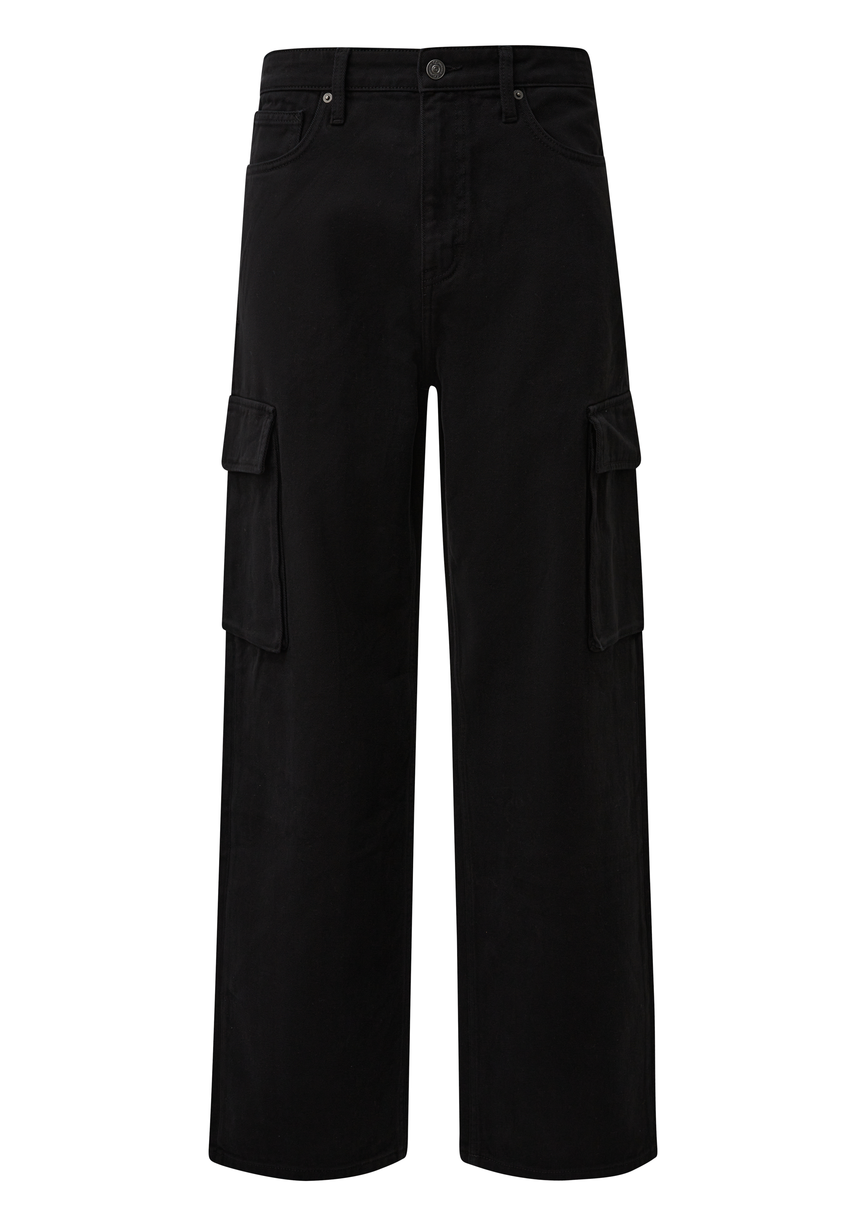 Cargo Denim / Mid Rise / Straight Fit
