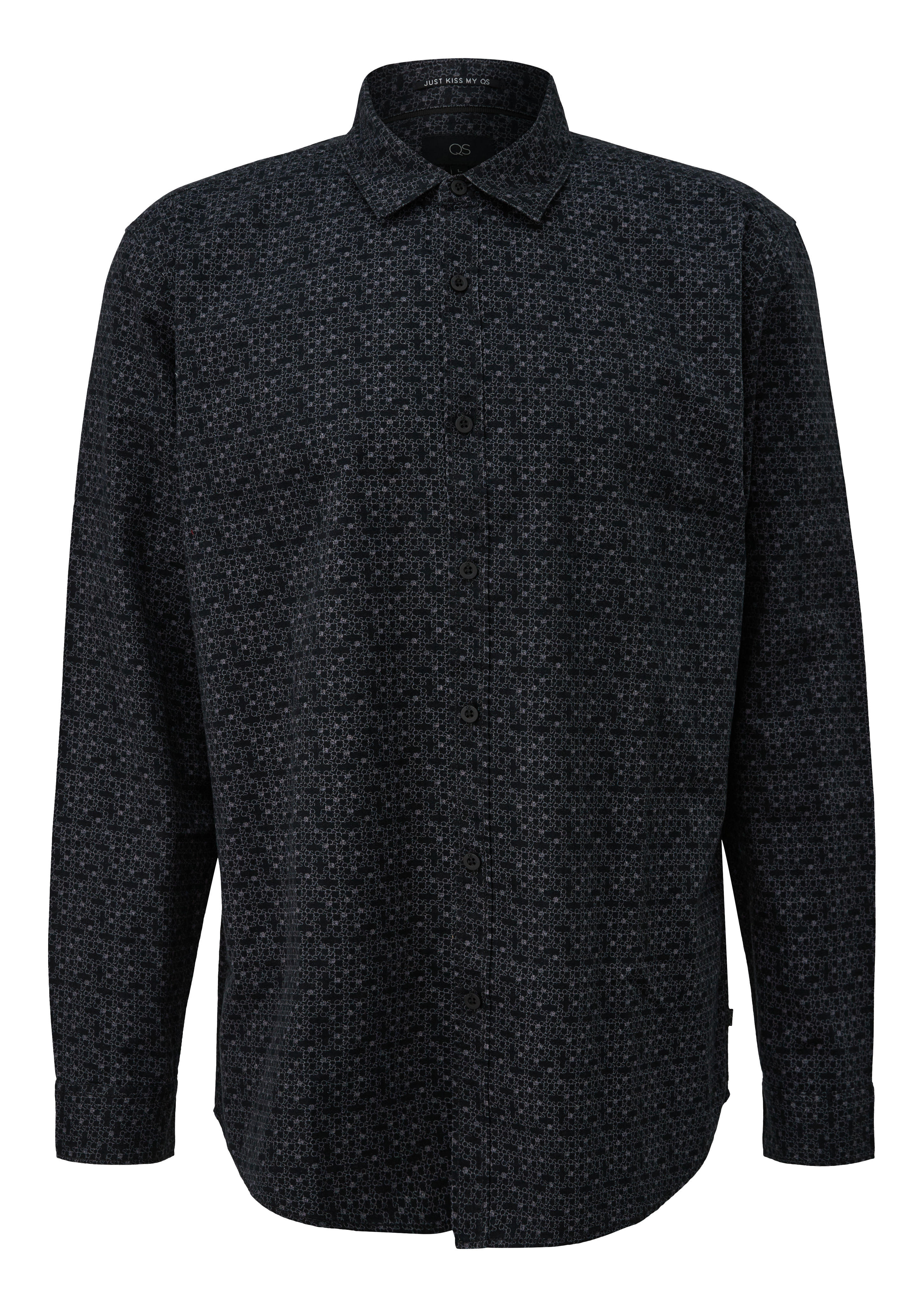 Regular fit: shirt met all-over print