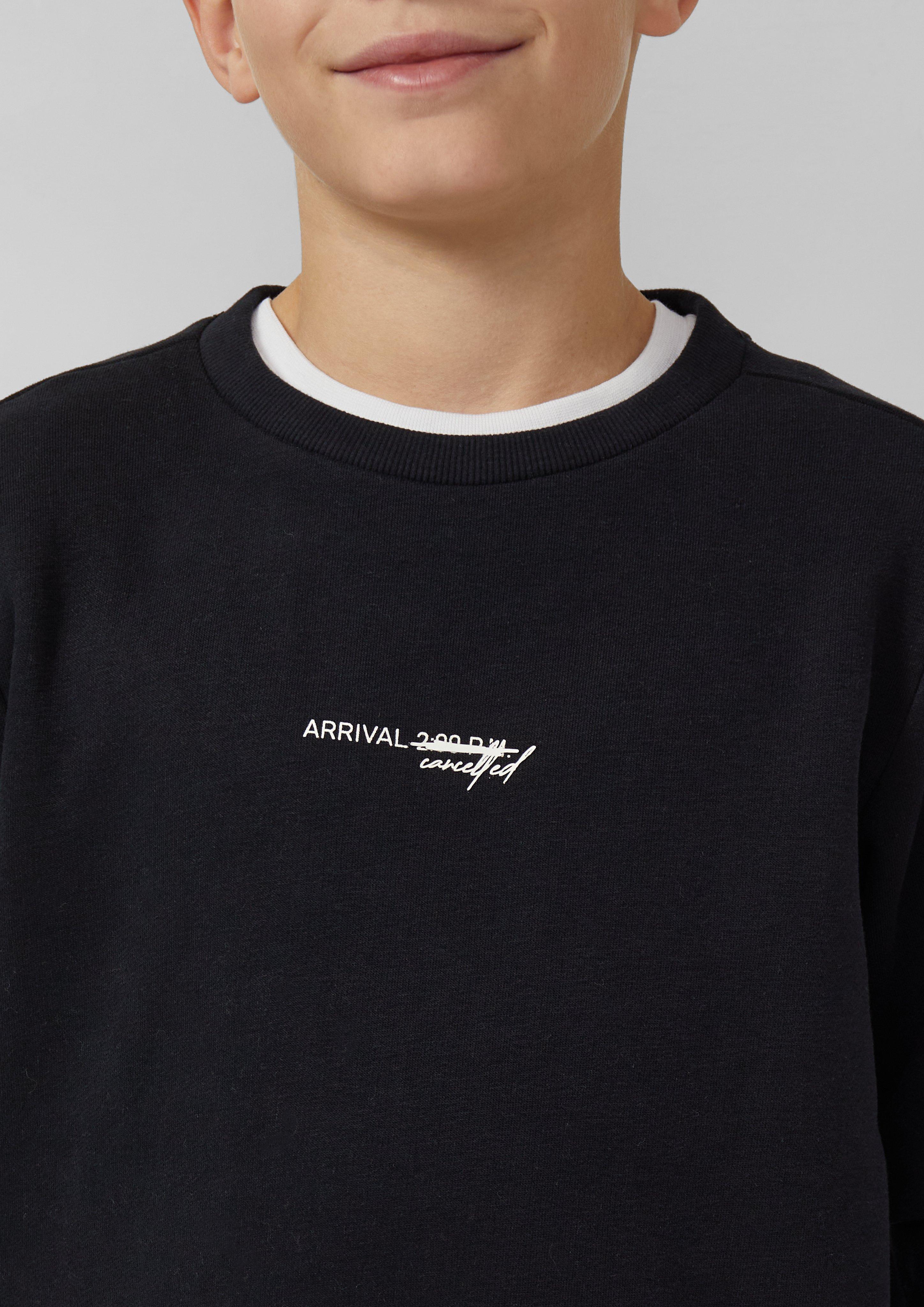 Sweatshirt in 9999 & 8844