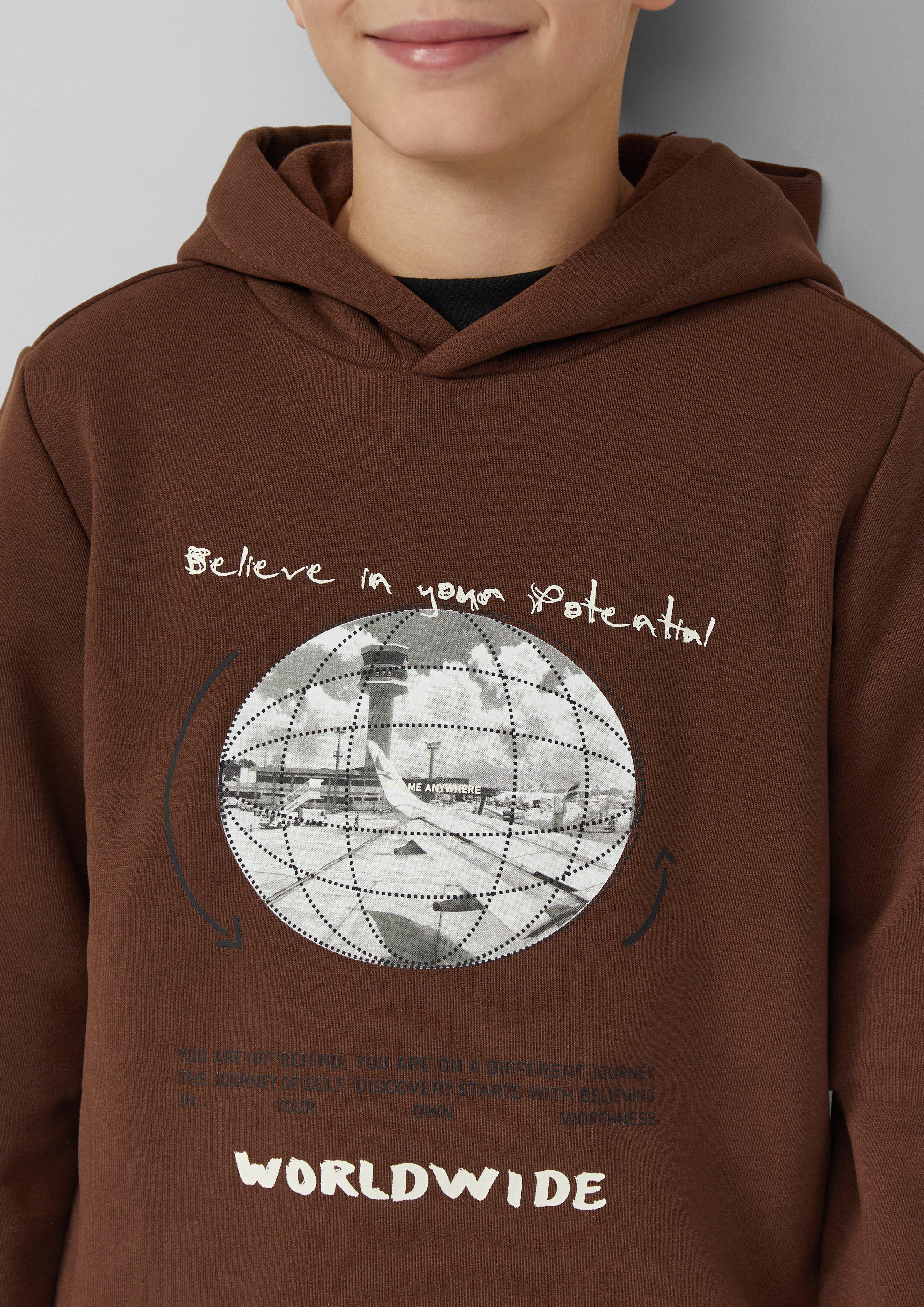 Sweatshirt in 8844 & 9999