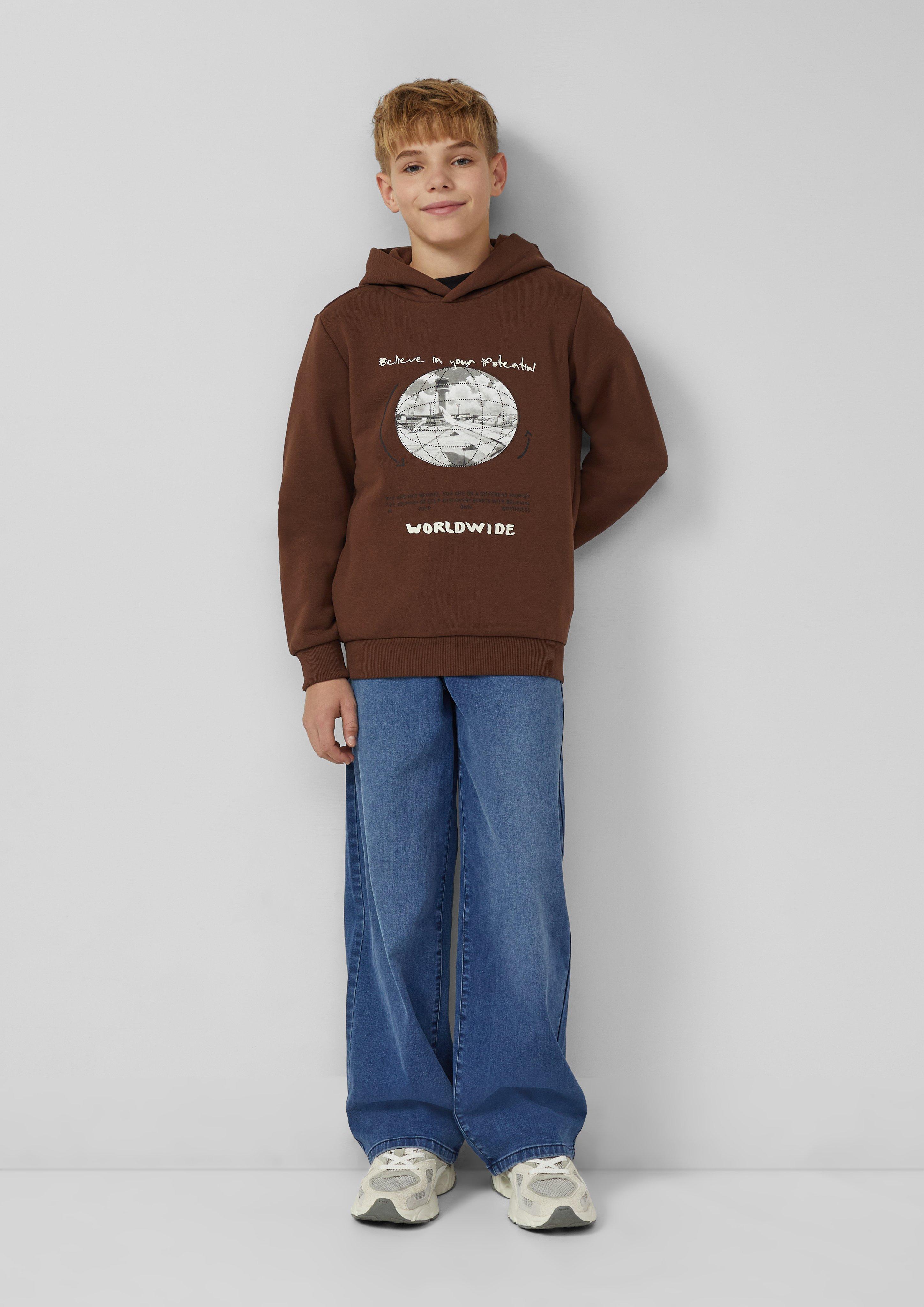 Sweatshirt in 8844 & 9999