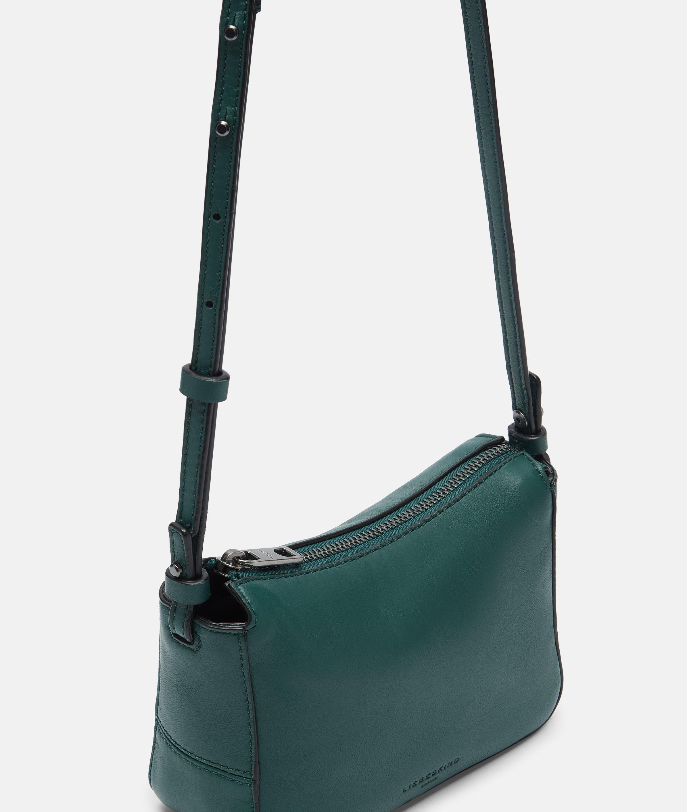 Sky II Kruisbody XS in petrol, rood, zwart & beige