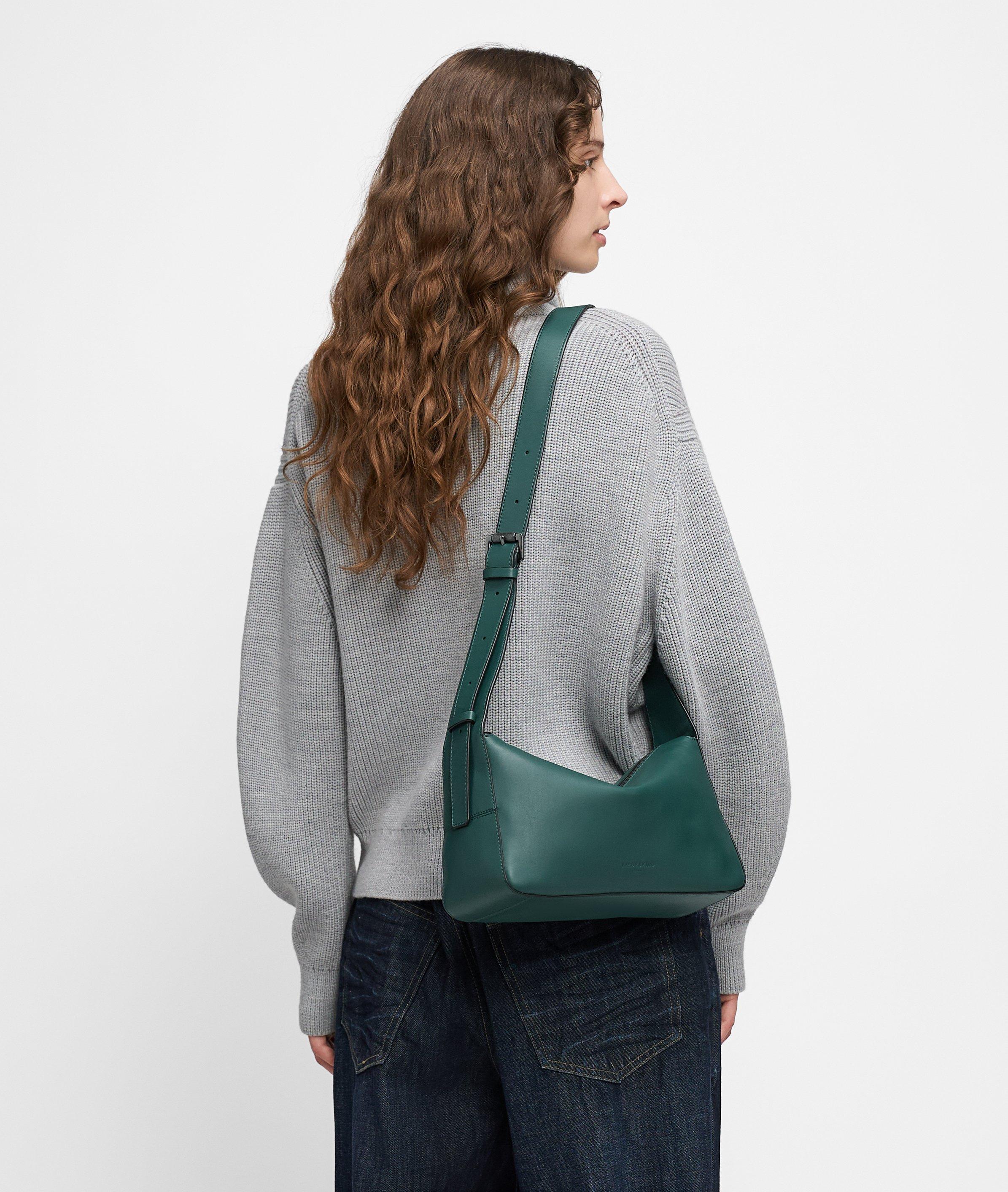 Sky II Hobo S in petrol, schwarz & beige