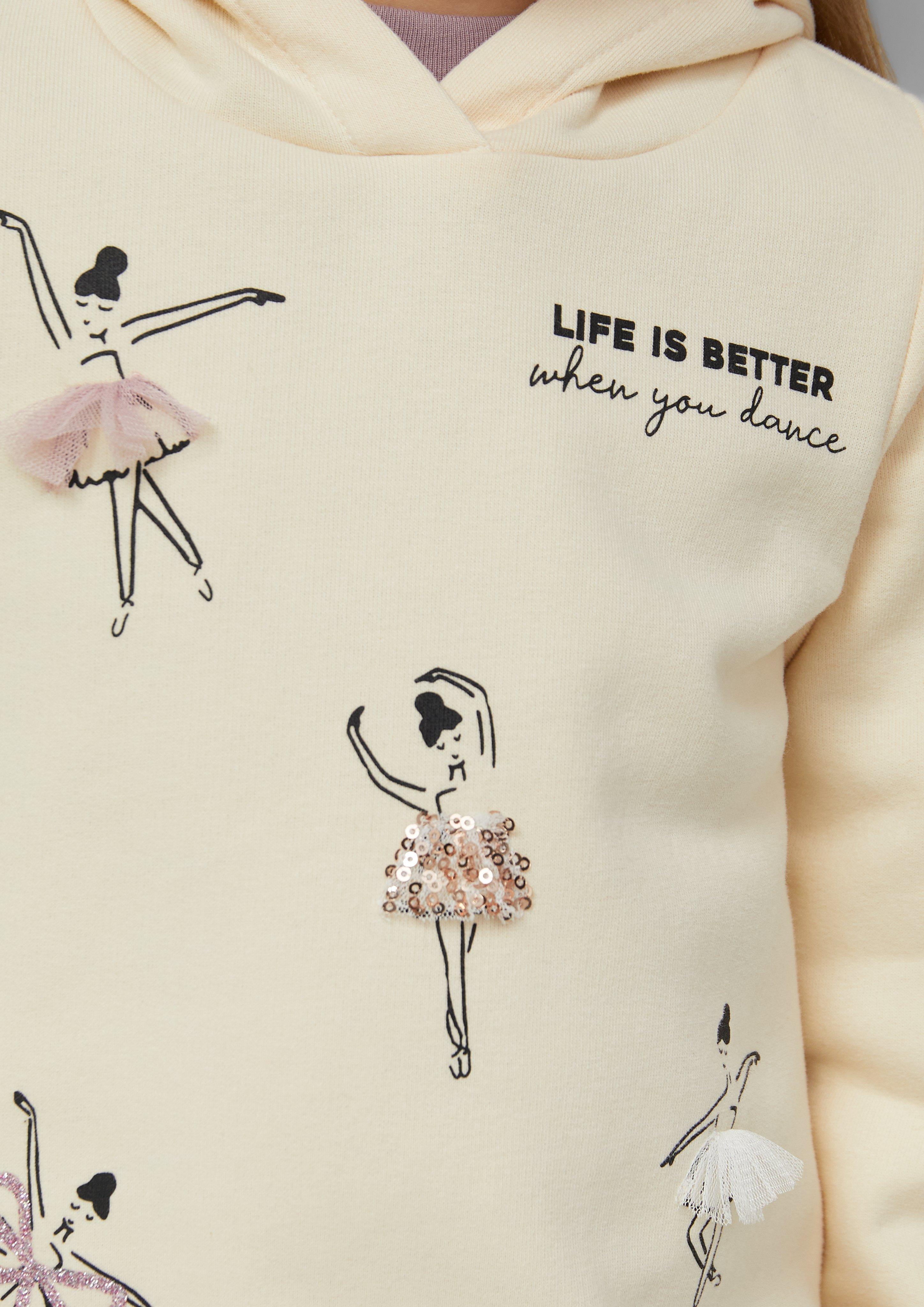 Sweatshirt in 0406 & 4511