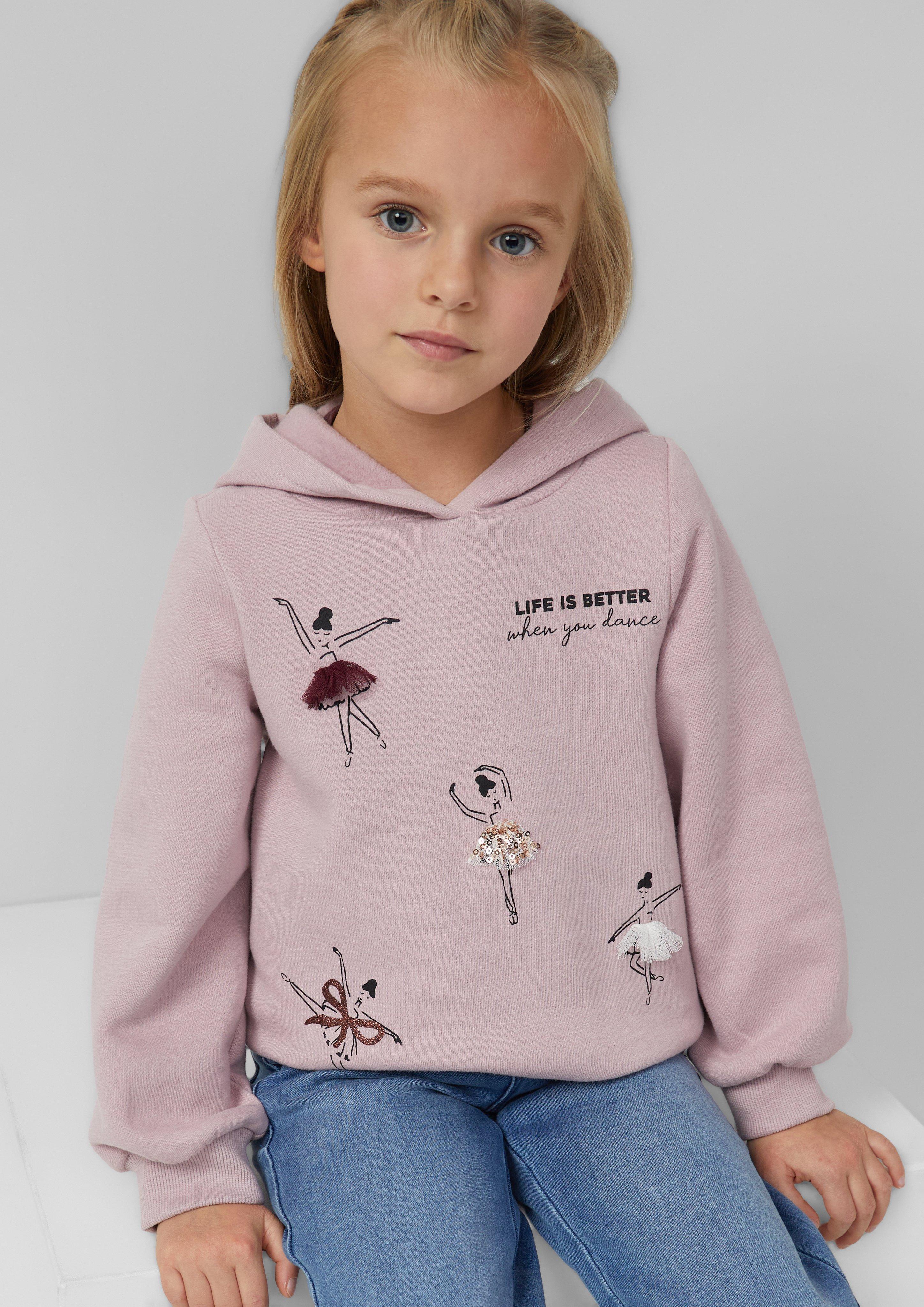 Sweatshirt in 4511 & 0406