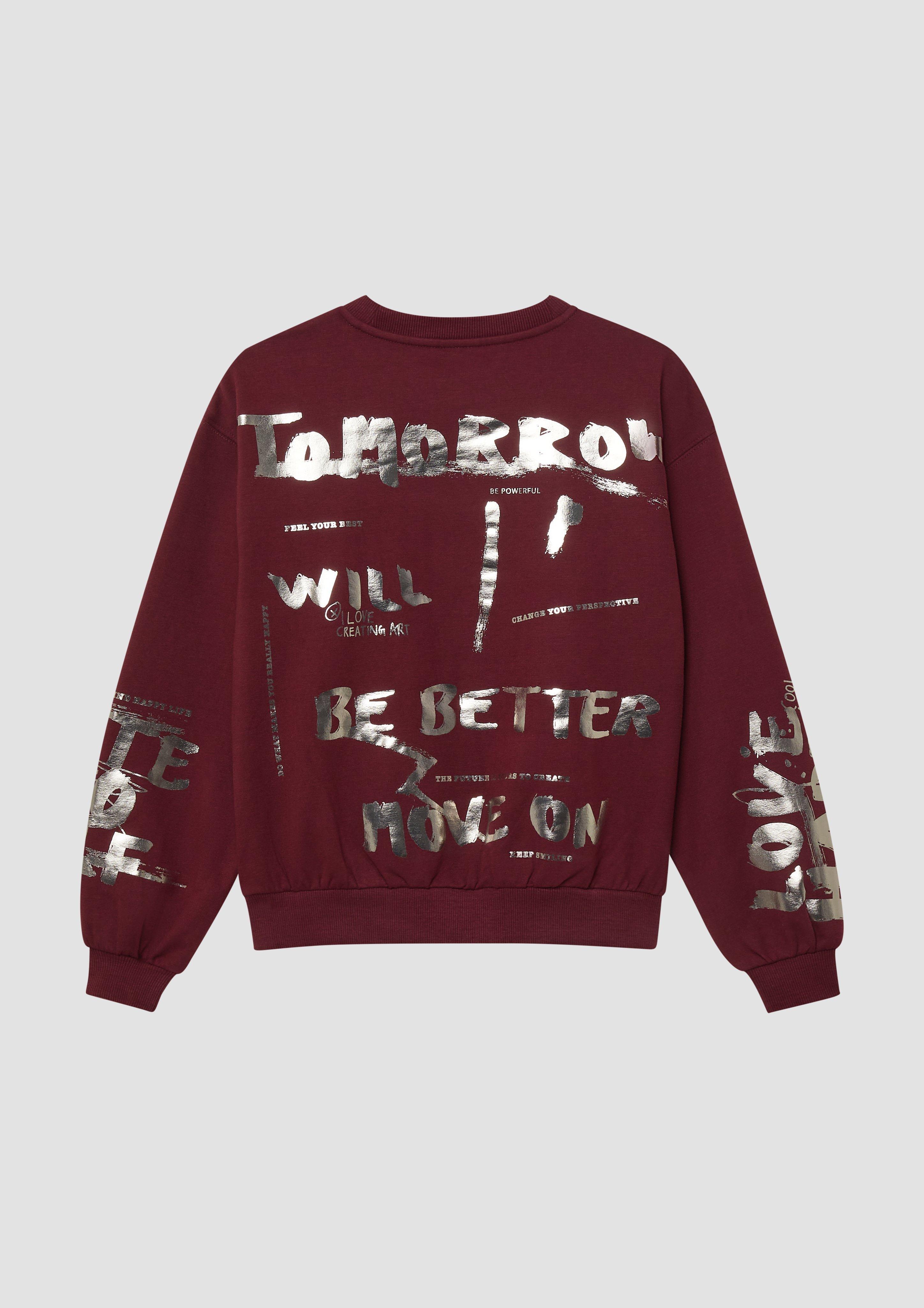 Sweat-shirt in 4917, 9999 & 0406